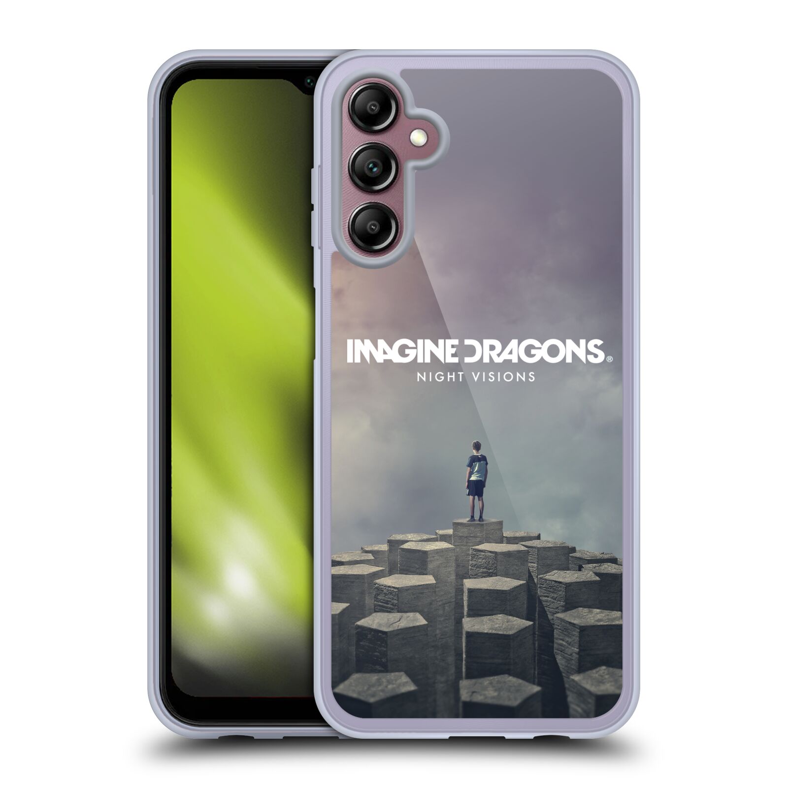 Silikonové pouzdro na mobil Samsung Galaxy A14 5G / LTE - Imagine Dragons - Night Visions (Silikonový kryt, obal, pouzdro na mobilní telefon Samsung Galaxy A14 5G / LTE s licencovaným motivem Imagine Dragons - Night Visions)