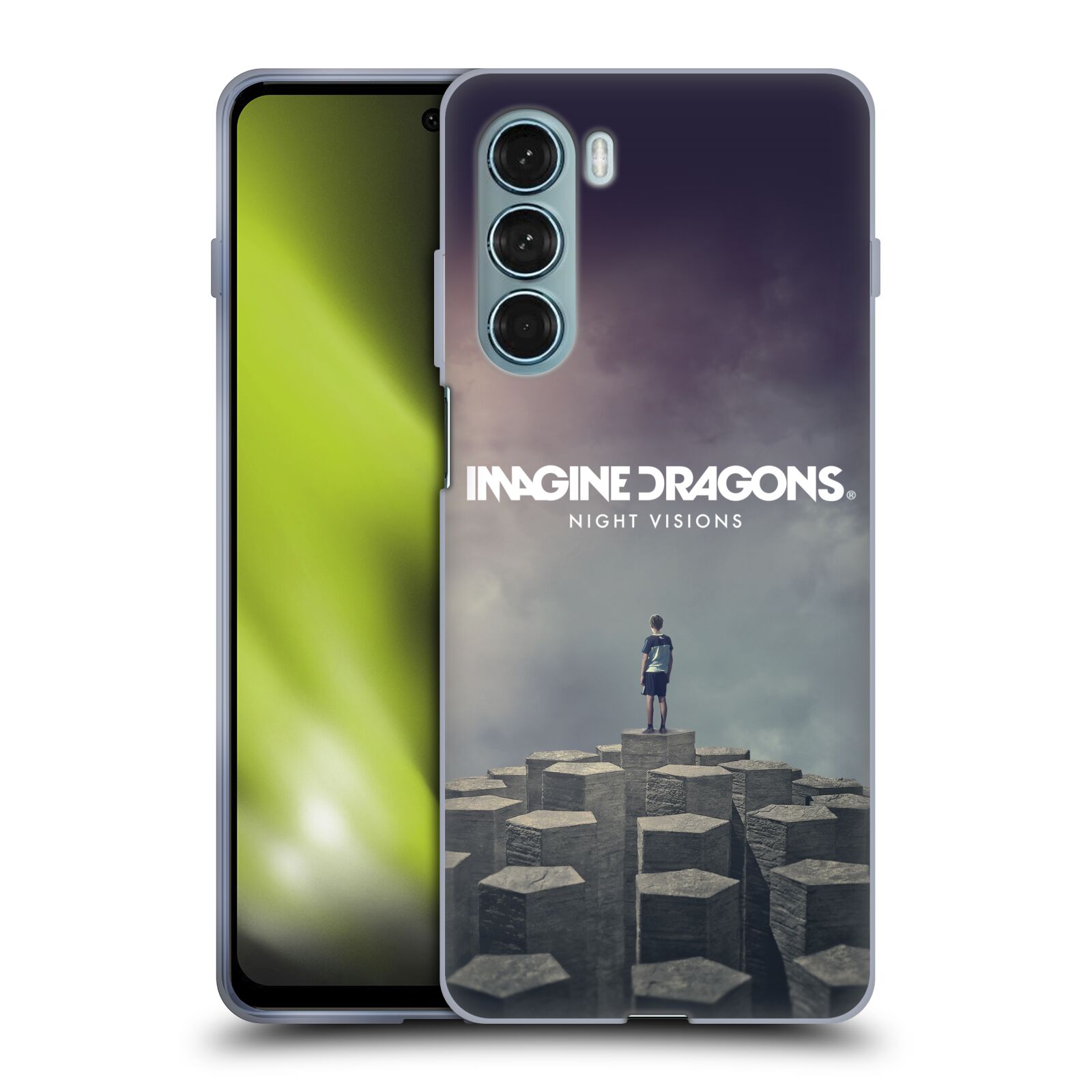 Silikonové pouzdro na mobil Motorola Moto G200 5G - Imagine Dragons - Night Visions
