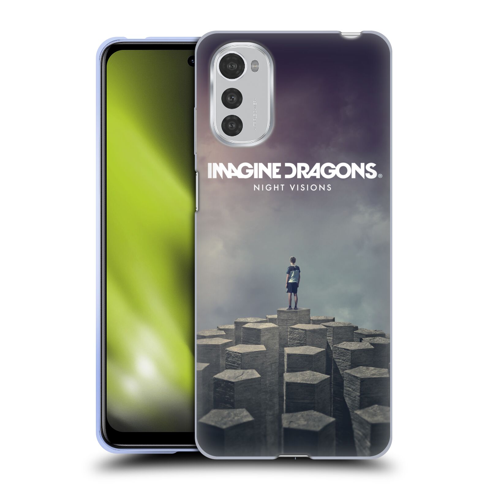 Silikonové pouzdro na mobil Motorola Moto E32 / E32s - Imagine Dragons - Night Visions