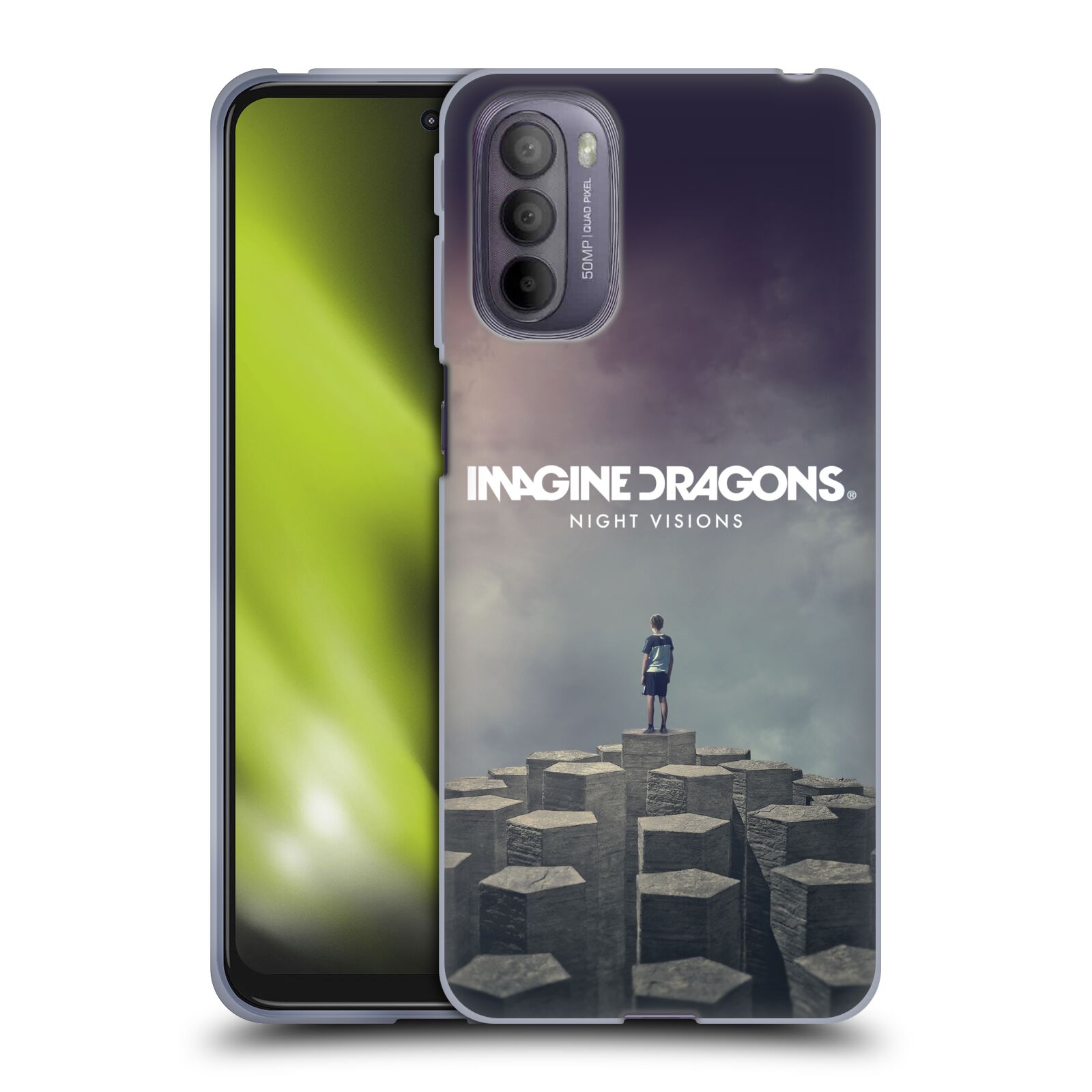 Silikonové pouzdro na mobil Motorola Moto G31 - Imagine Dragons - Night Visions