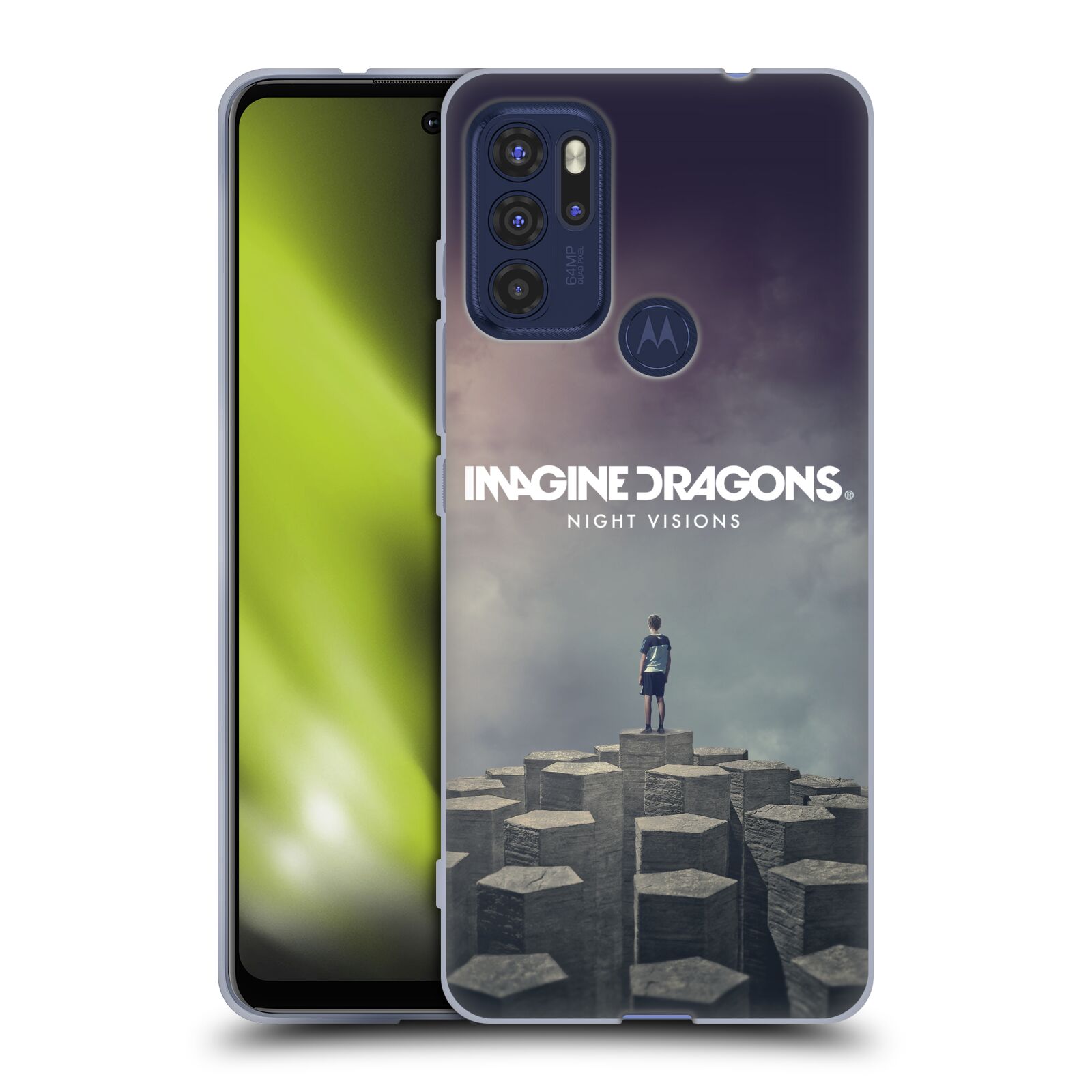 Silikonové pouzdro na mobil Motorola Moto G60s - Imagine Dragons - Night Visions