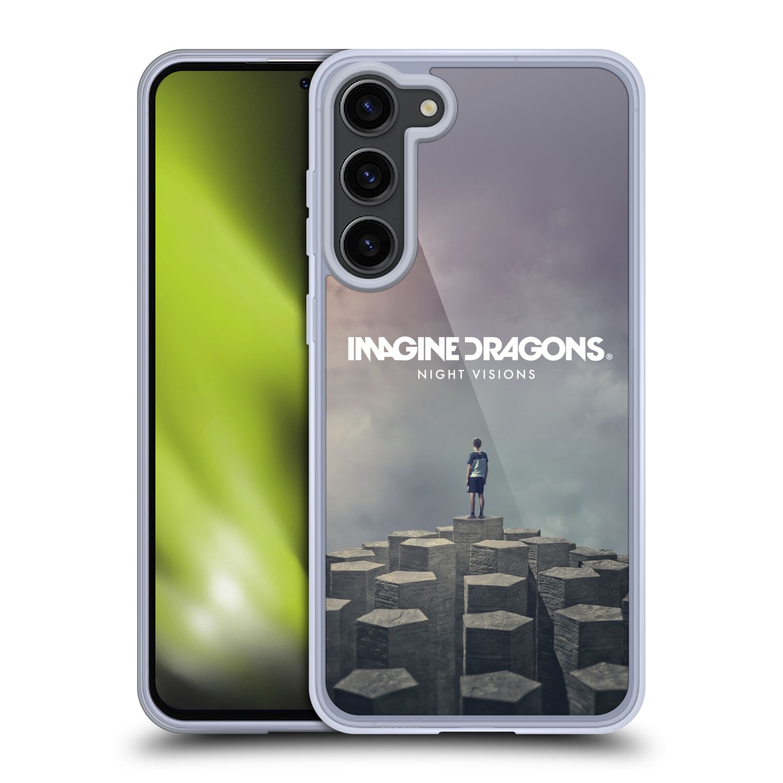 Silikonové pouzdro na mobil Samsung Galaxy S23 Plus - Imagine Dragons - Night Visions (Silikonový kryt, obal, pouzdro na mobilní telefon Samsung Galaxy S23 Plus s licencovaným motivem Imagine Dragons - Night Visions)