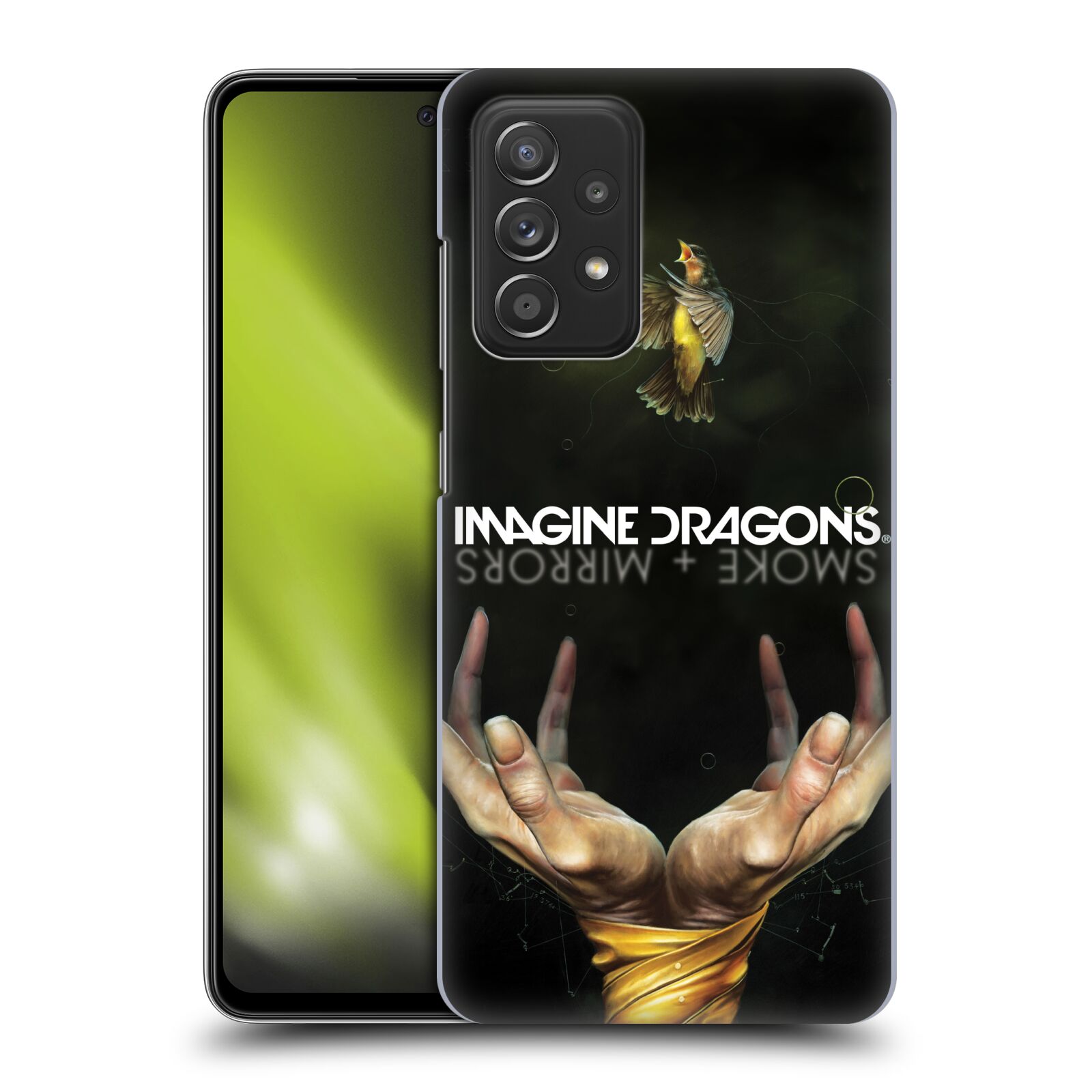 Plastové pouzdro na mobil Samsung Galaxy A52 / A52 5G / A52s 5G - Imagine Dragons - Smoke And Mirrors
