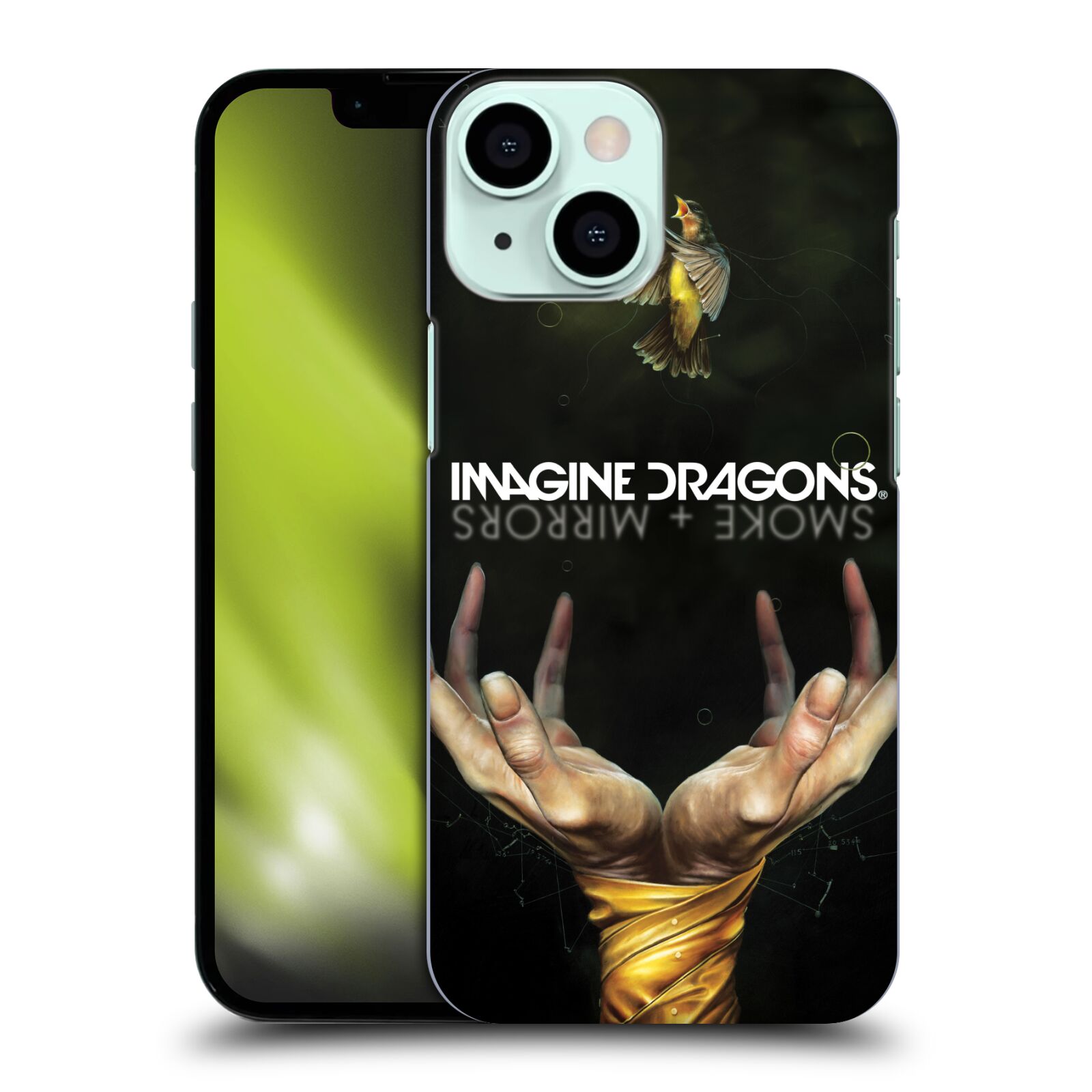 Plastové pouzdro na mobil Apple iPhone 13 Mini - Imagine Dragons - Smoke And Mirrors