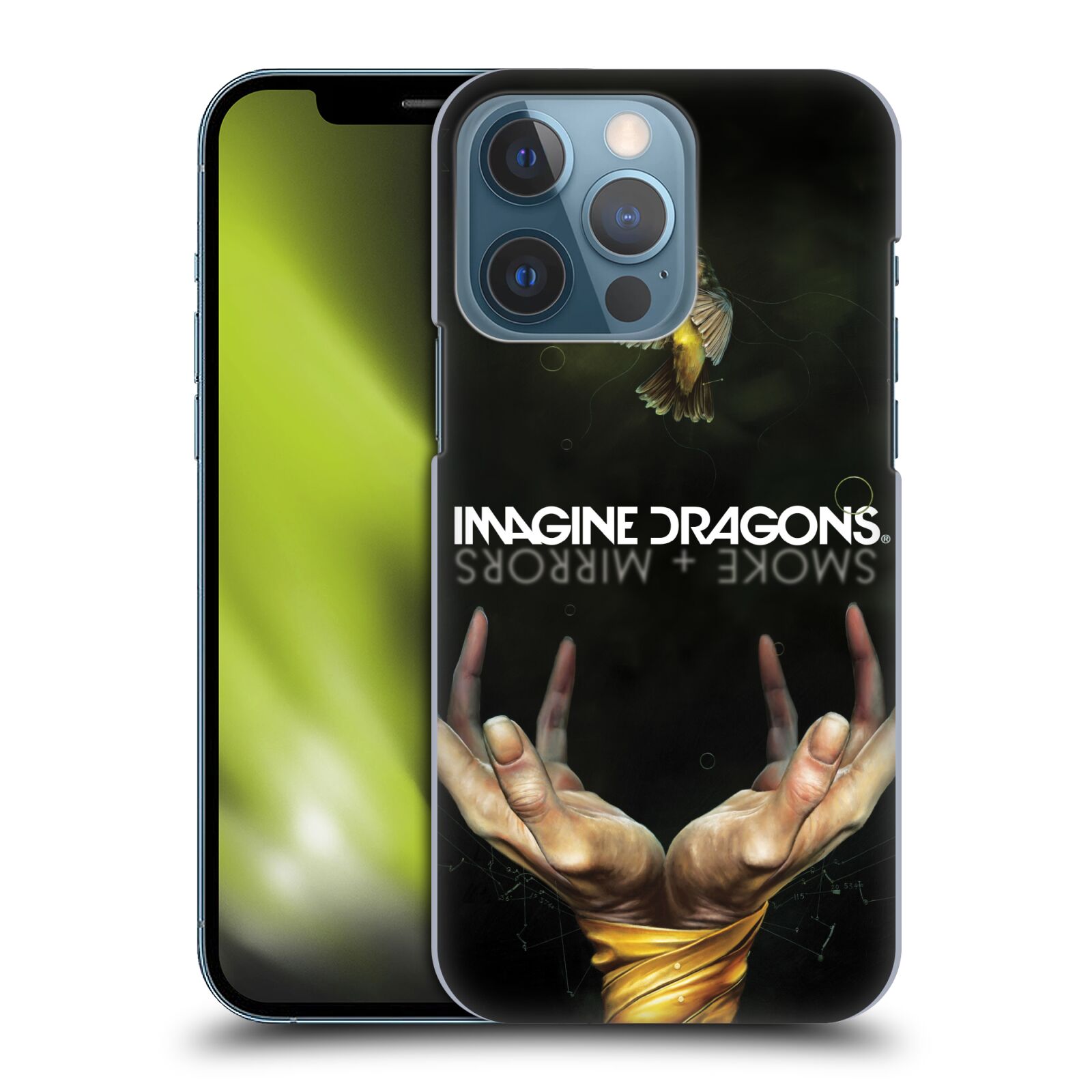 Plastové pouzdro na mobil Apple iPhone 13 Pro - Imagine Dragons - Smoke And Mirrors
