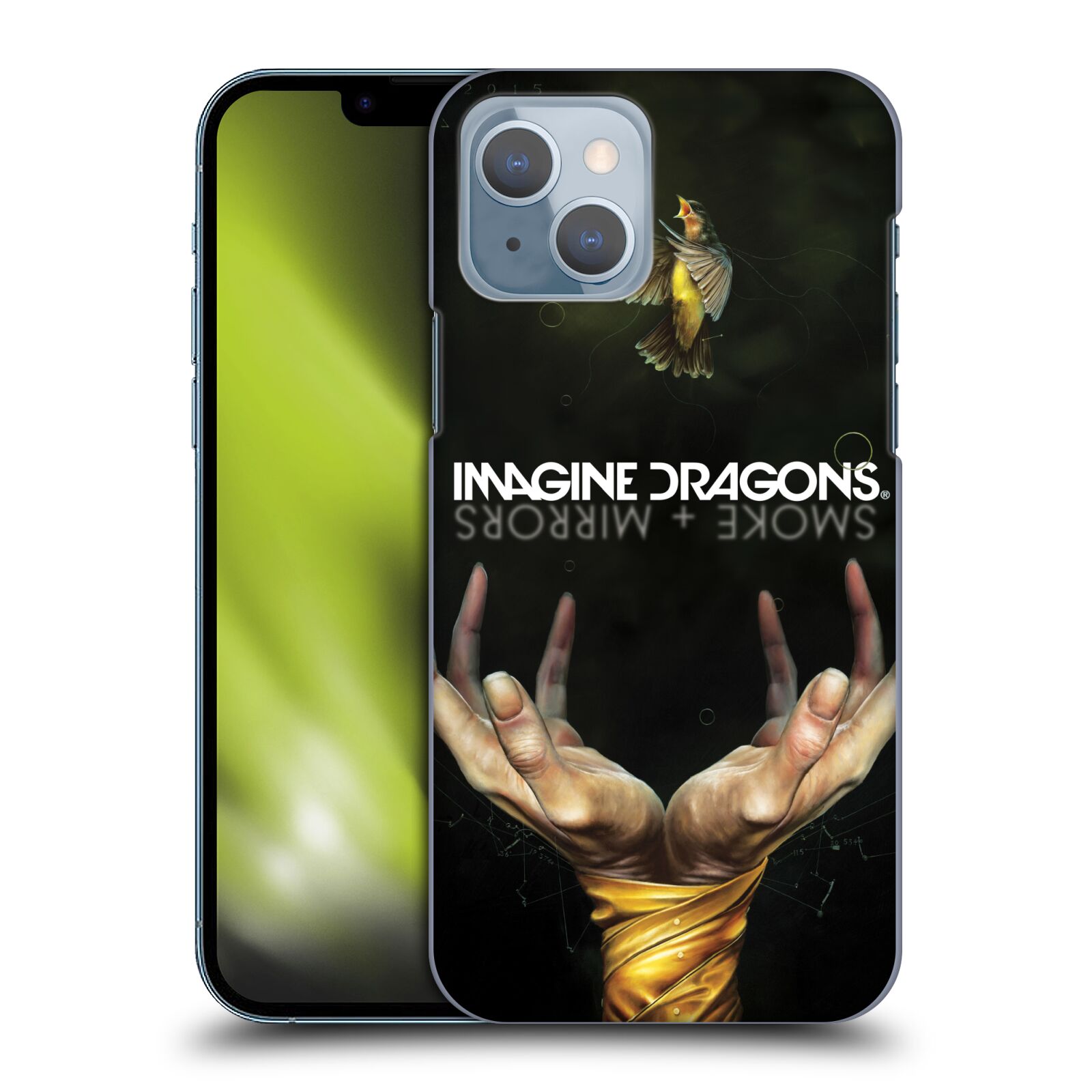 Plastové pouzdro na mobil Apple iPhone 14 - Imagine Dragons - Smoke And Mirrors