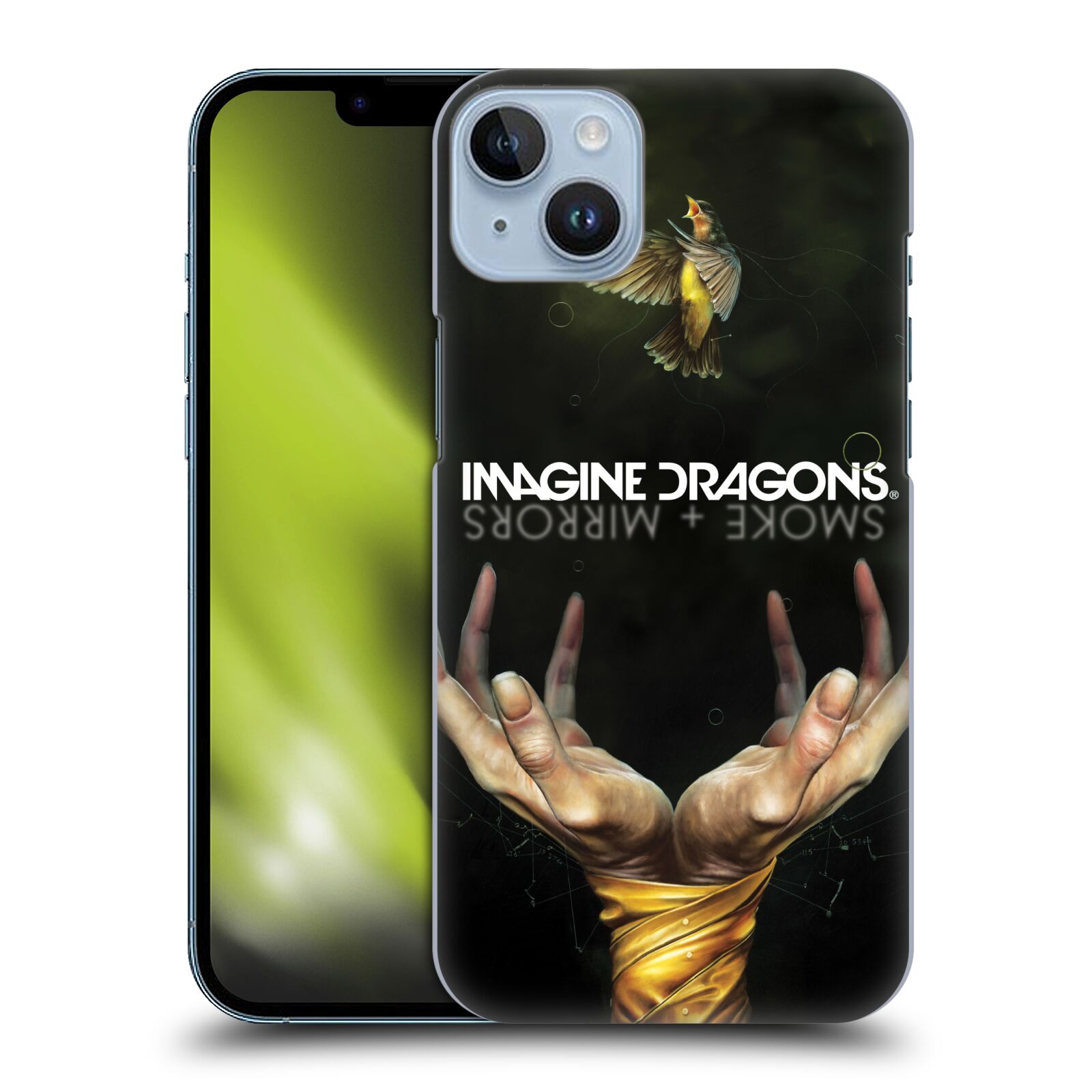Plastové pouzdro na mobil Apple iPhone 14 Plus - Imagine Dragons - Smoke And Mirrors