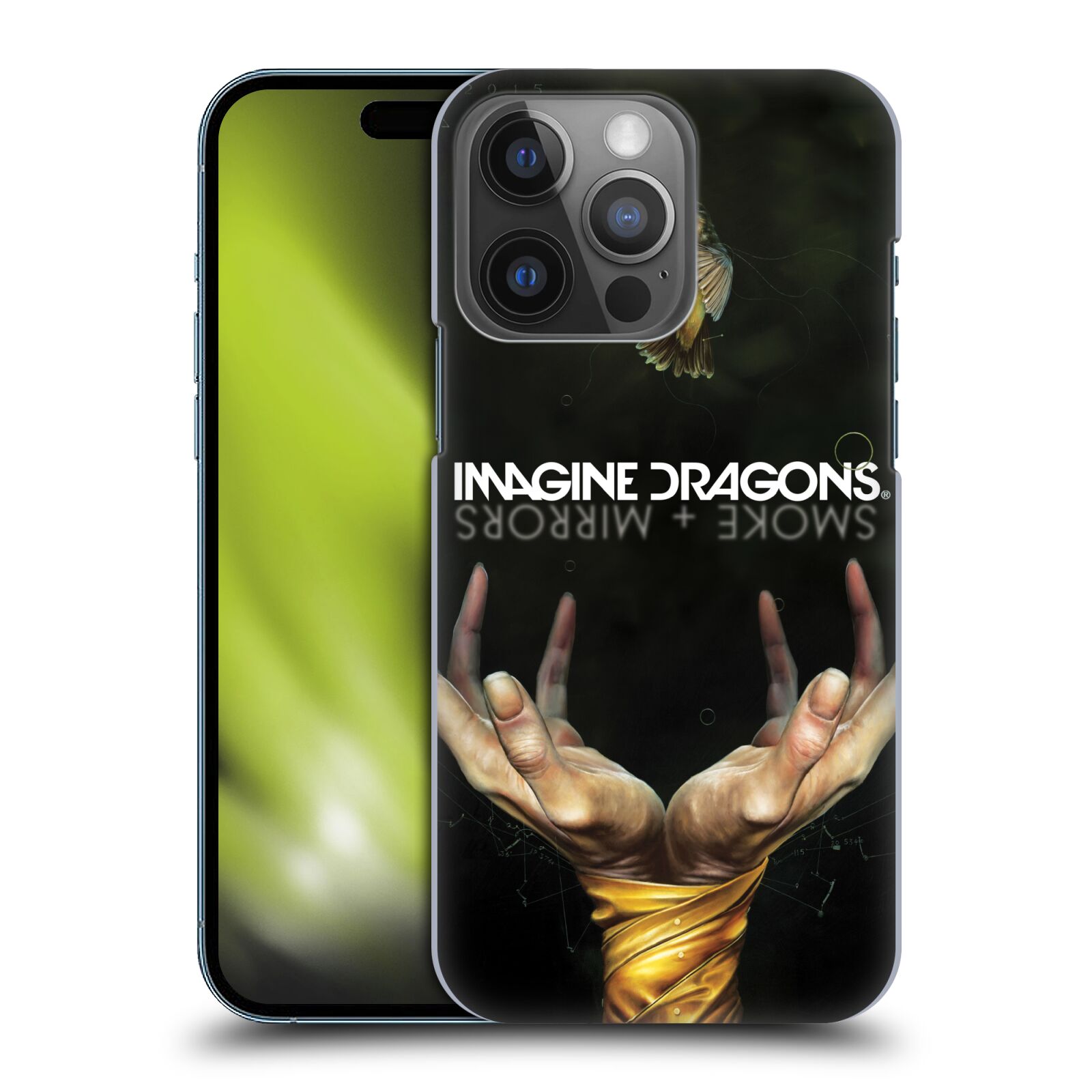 Plastové pouzdro na mobil Apple iPhone 14 Pro - Imagine Dragons - Smoke And Mirrors