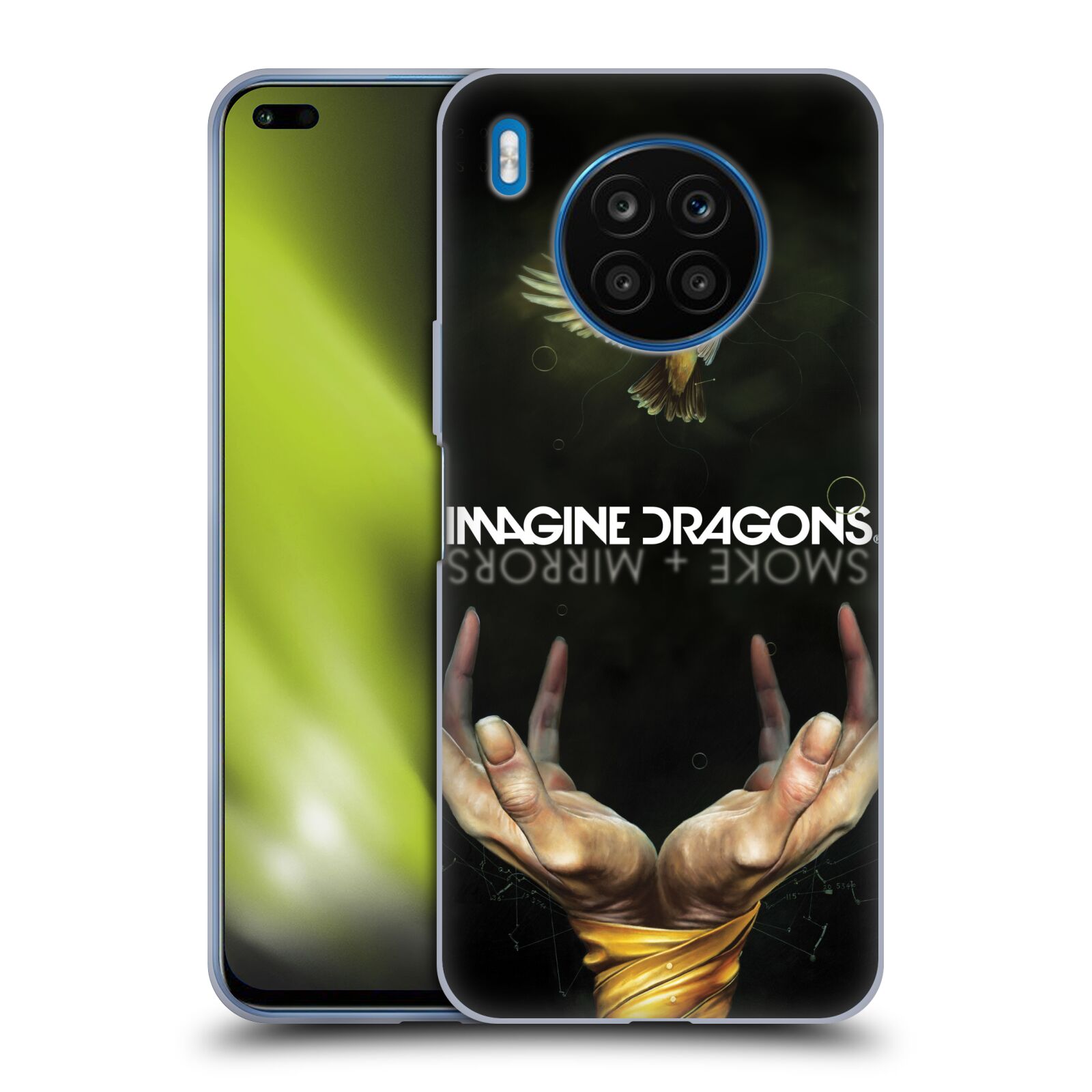 Silikonové pouzdro na mobil Huawei Nova 8i / Honor 50 Lite - Imagine Dragons - Smoke And Mirrors