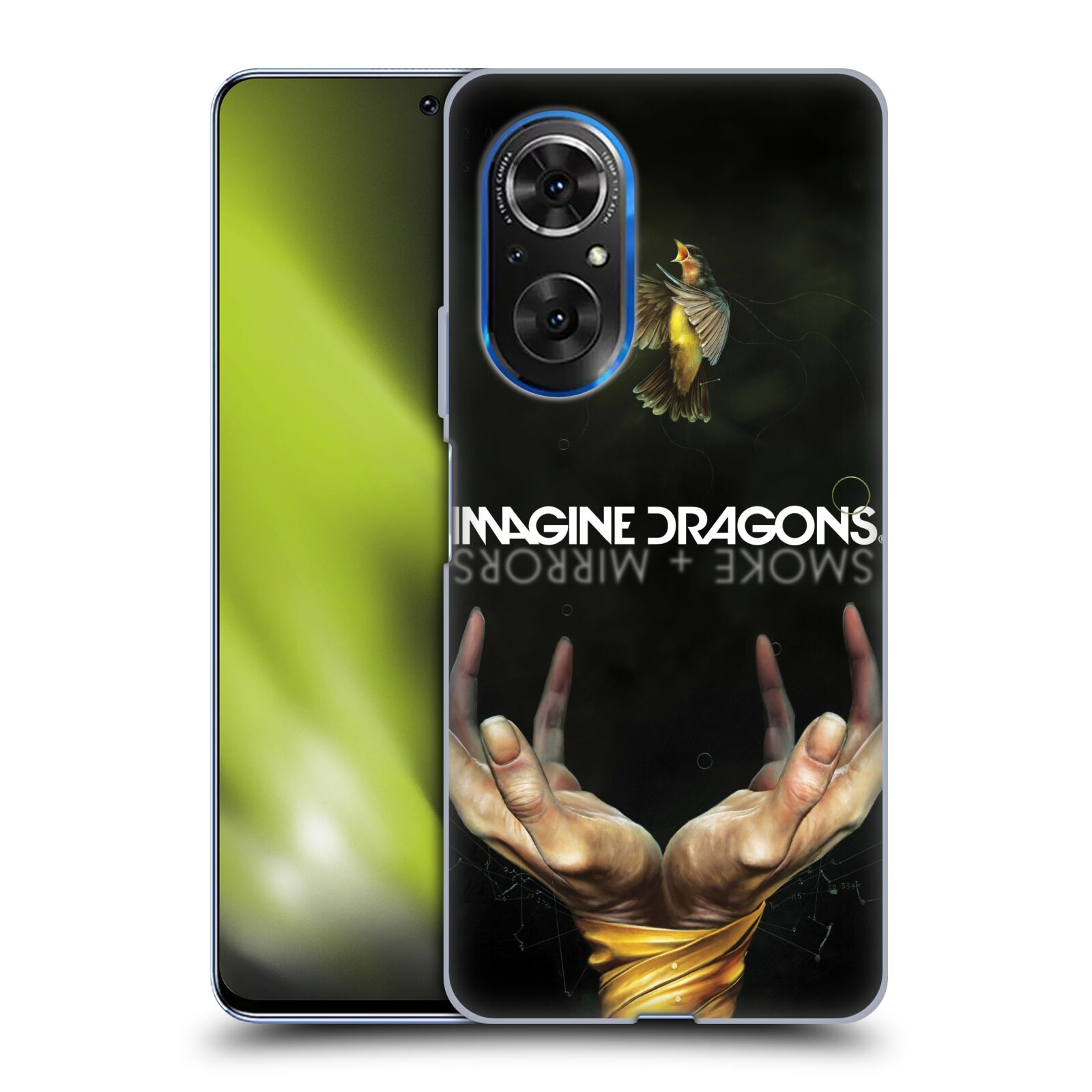Silikonové pouzdro na mobil Huawei Nova 9 SE - Imagine Dragons - Smoke And Mirrors