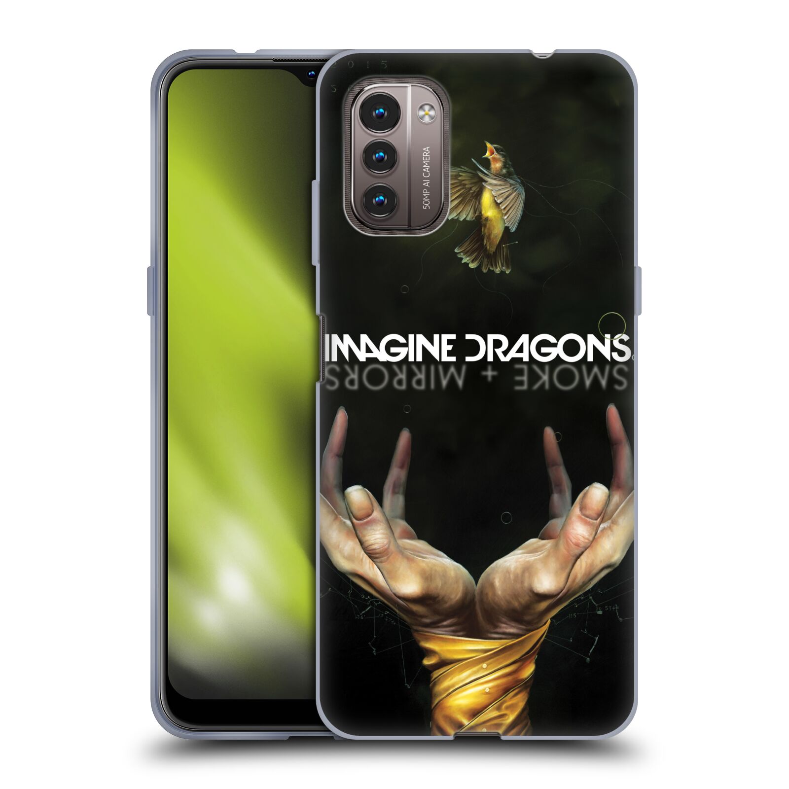 Silikonové pouzdro na mobil Nokia G11 / G21 - Imagine Dragons - Smoke And Mirrors