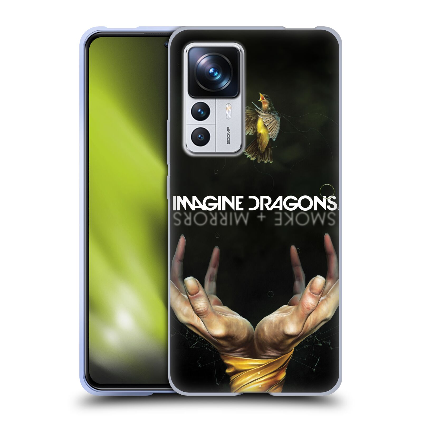 Silikonové pouzdro na mobil Xiaomi 12T / 12T Pro - Imagine Dragons - Smoke And Mirrors (Silikonový kryt, obal, pouzdro na mobilní telefon Xiaomi 12T / 12T Pro s licencovaným motivem Imagine Dragons - Smoke And Mirrors)