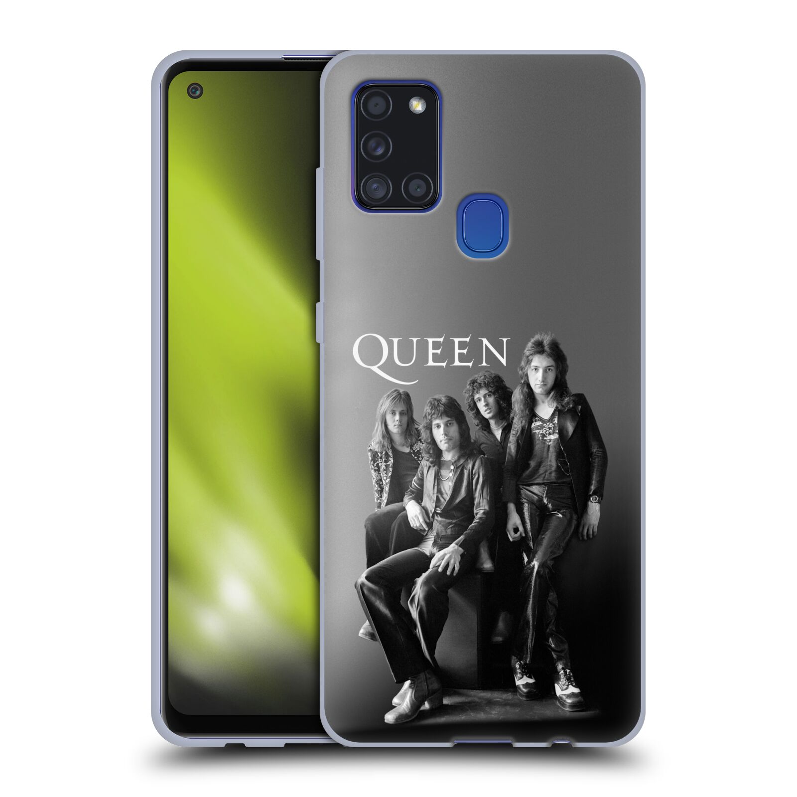 Silikonové pouzdro na mobil Samsung Galaxy A21s - Head Case - Queen - Skupina (Silikonový kryt, obal, pouzdro na mobilní telefon Samsung Galaxy A21s SM-A217F s motivem Queen - Skupina)