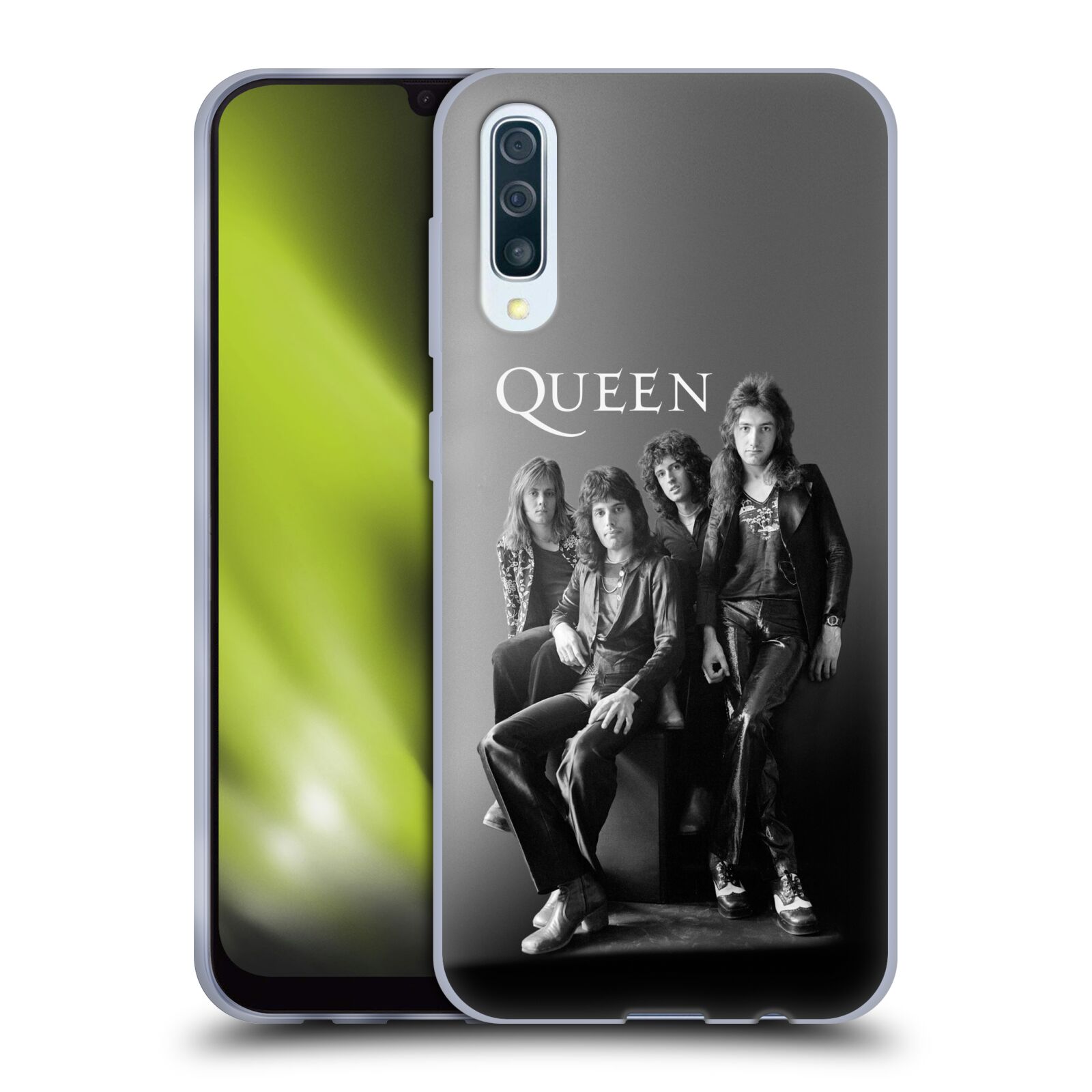 Silikonové pouzdro na mobil Samsung Galaxy A50 / A30s - Head Case - Queen - Skupina (Silikonový kryt, obal, pouzdro na mobilní telefon Samsung Galaxy A50 / A30s z roku 2019 s motivem Queen - Skupina)