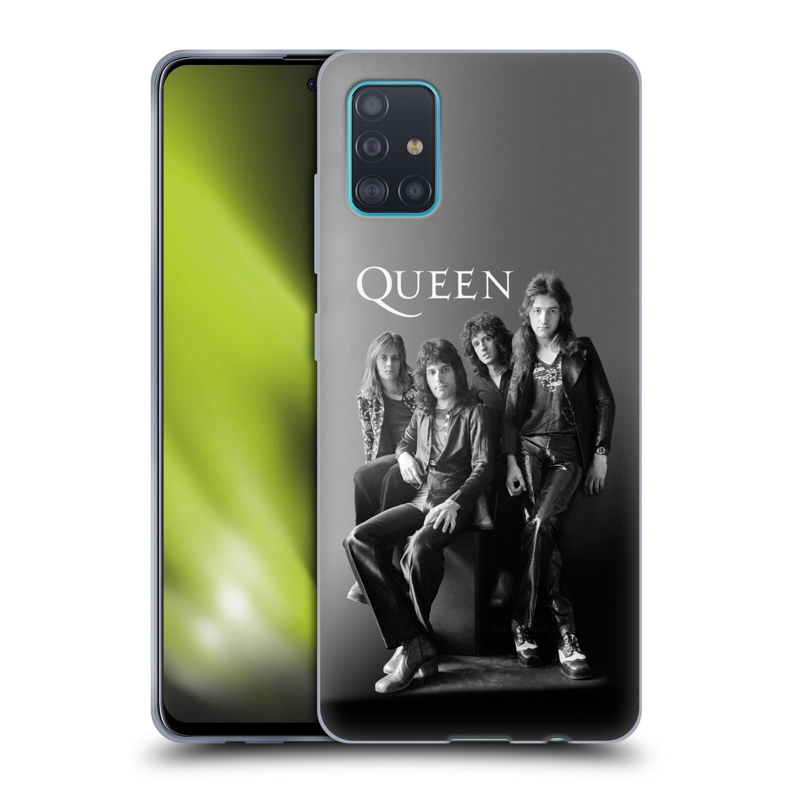 Silikonové pouzdro na mobil Samsung Galaxy A51 - Head Case - Queen - Skupina (Silikonový kryt, obal, pouzdro na mobilní telefon Samsung Galaxy A51 A515F Dual SIM s motivem Queen - Skupina)