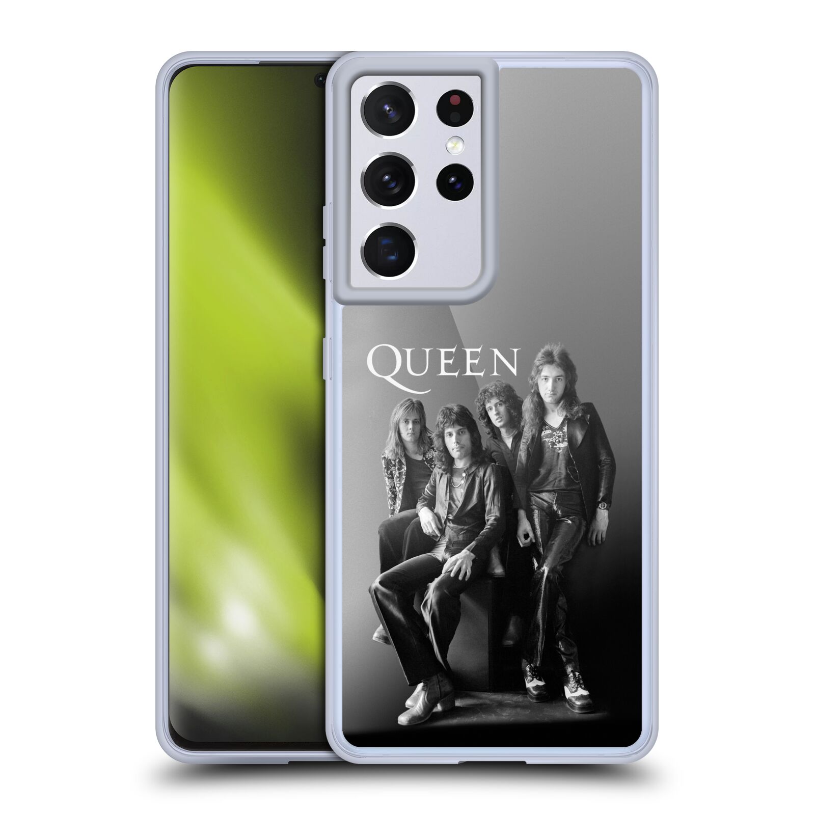 Silikonové pouzdro na mobil Samsung Galaxy S21 Ultra 5G - Head Case - Queen - Skupina (Silikonový kryt, obal, pouzdro na mobilní telefon Samsung Galaxy S21 Ultra 5G G998B s motivem Queen - Skupina)