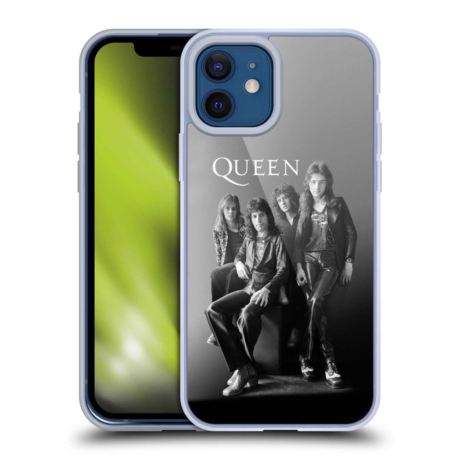 Silikonové pouzdro na mobil Apple iPhone 12 / 12 Pro - Head Case - Queen - Skupina (Silikonový kryt, obal, pouzdro na mobilní telefon Apple iPhone 12 / Apple iPhone 12 Pro (6,1") s motivem Queen - Skupina)