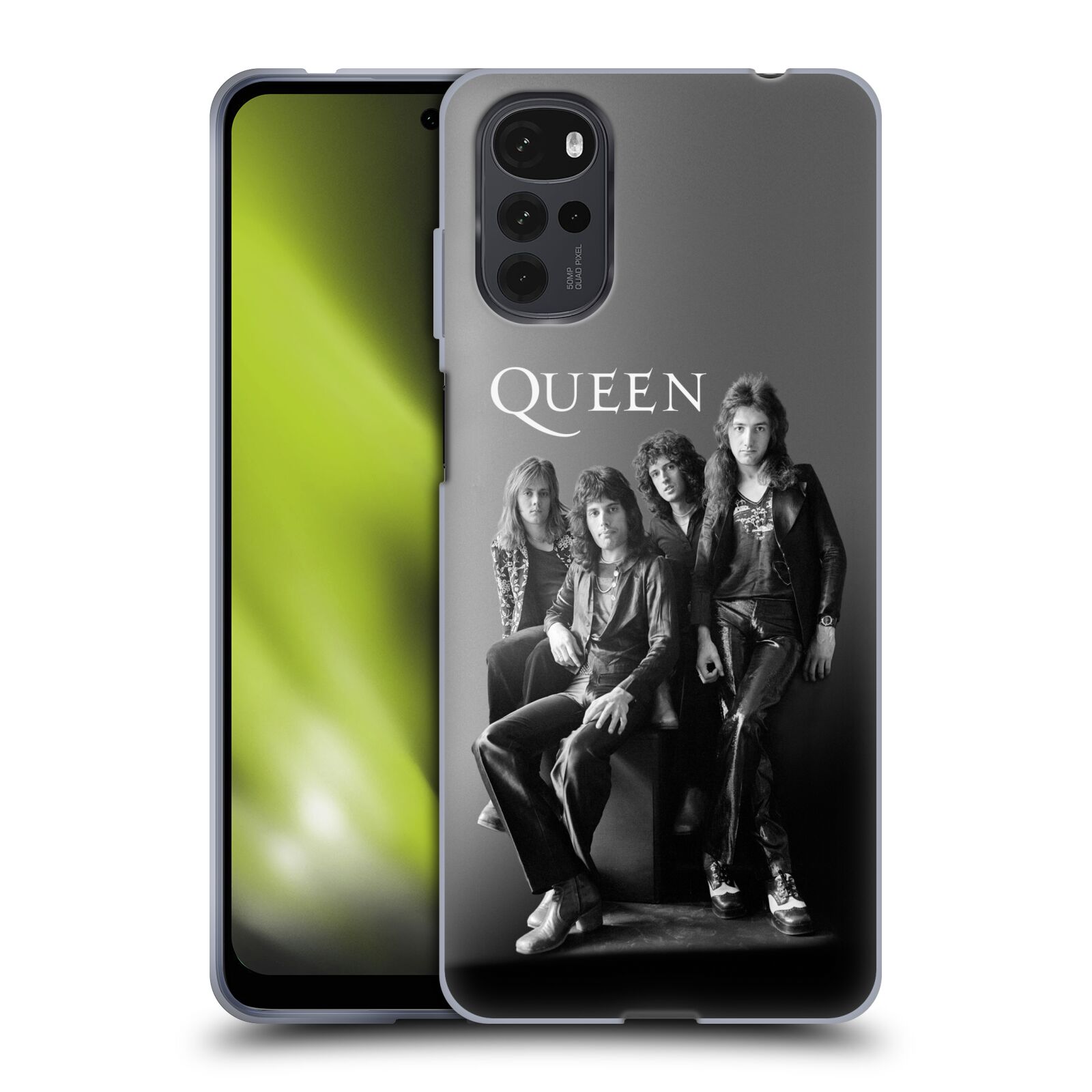 Silikonové pouzdro na mobil Motorola Moto G22 - Head Case - Queen - Skupina