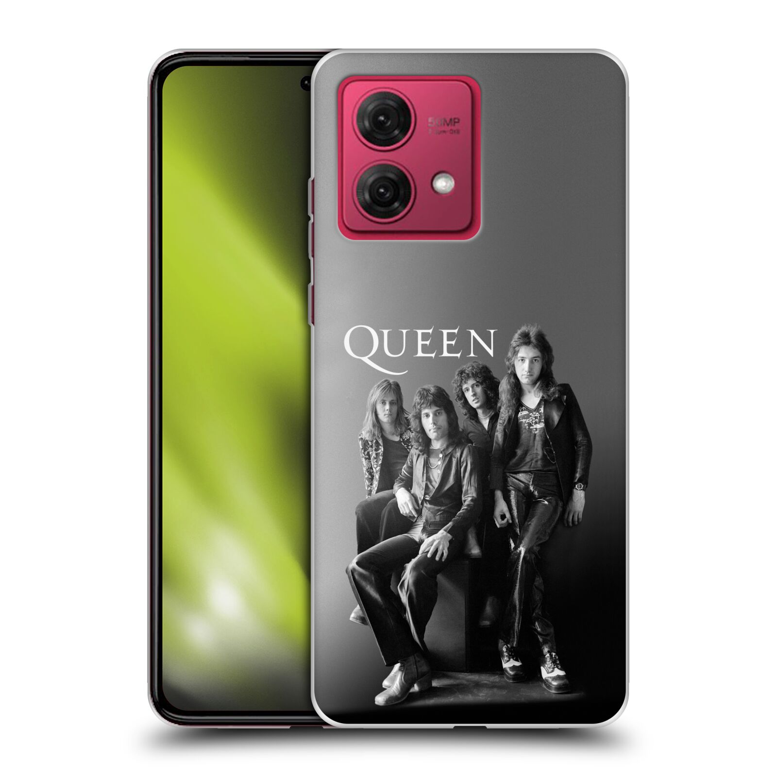 Silikonové pouzdro na mobil Motorola Moto G84 5G - Head Case - Queen - Skupina (Silikonový kryt, obal, pouzdro na mobilní telefon Motorola Moto G84 5G s motivem Queen - Skupina)