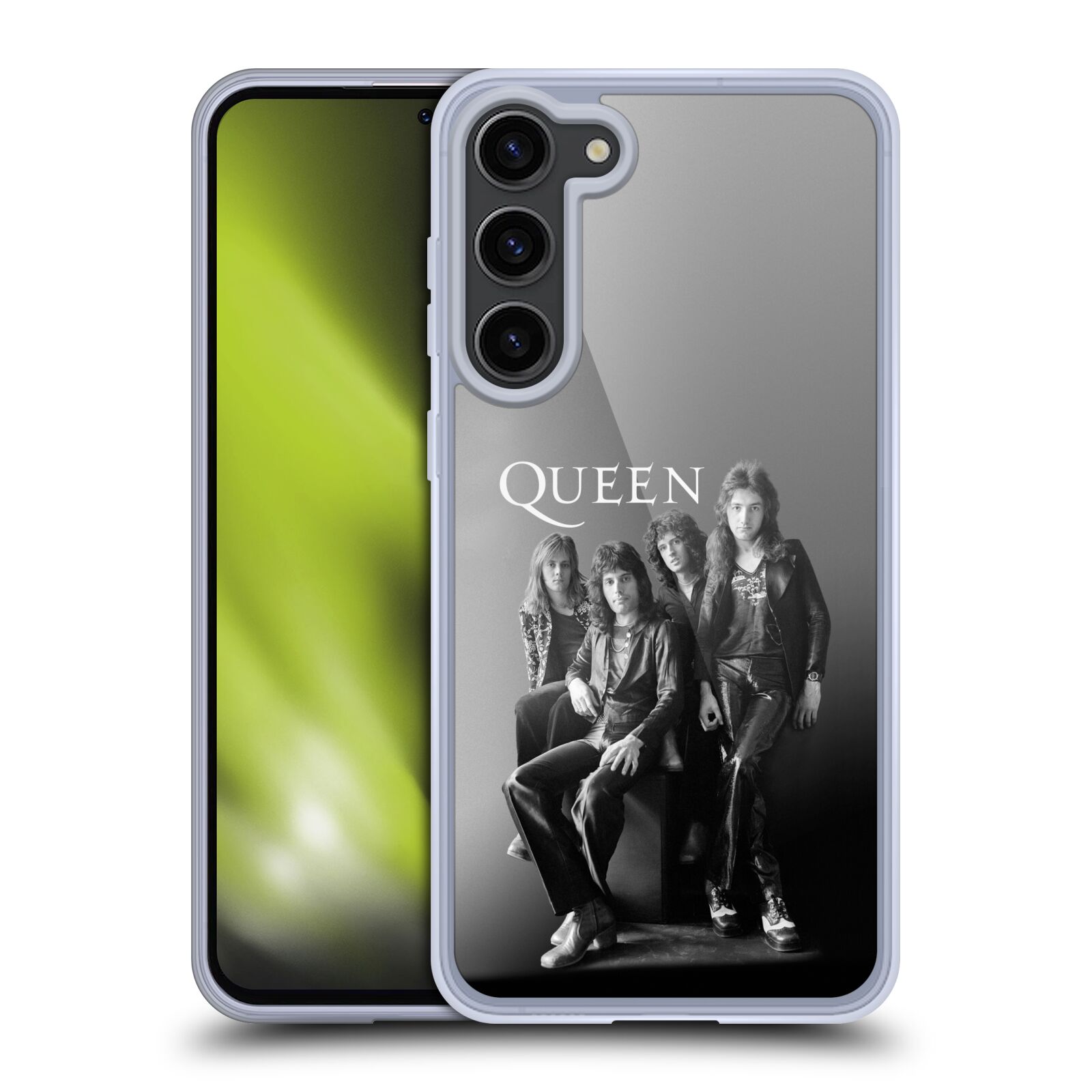 Silikonové pouzdro na mobil Samsung Galaxy S23 Plus - Head Case - Queen - Skupina (Silikonový kryt, obal, pouzdro na mobilní telefon Samsung Galaxy S23 Plus s motivem Queen - Skupina)