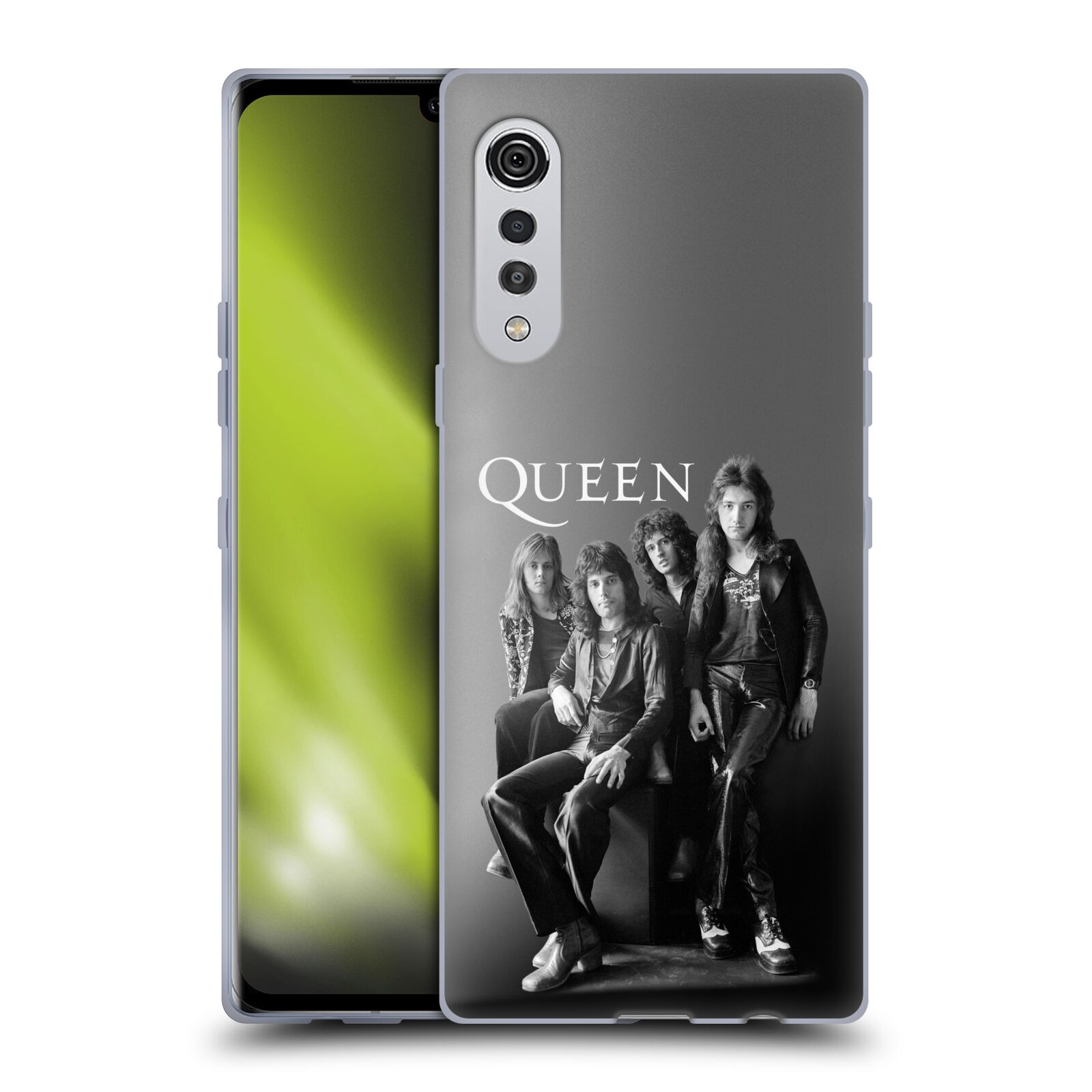 Silikonové pouzdro na mobil LG Velvet - Head Case - Queen - Skupina