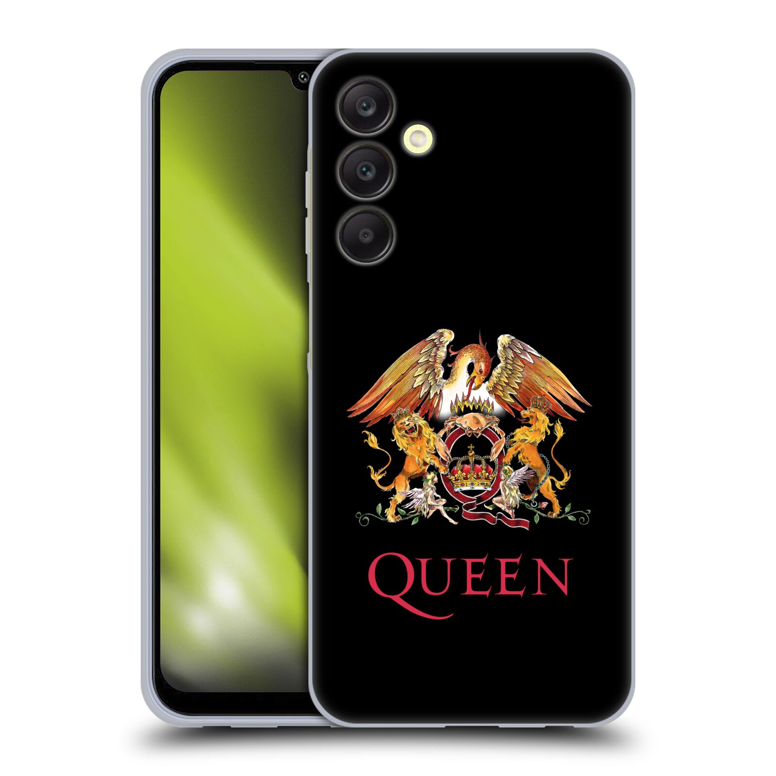 Silikonové pouzdro na mobil Samsung Galaxy A25 5G - Head Case - Queen - Logo (Silikonový kryt, obal, pouzdro na mobilní telefon Samsung Galaxy A25 5G s motivem Queen - Logo)