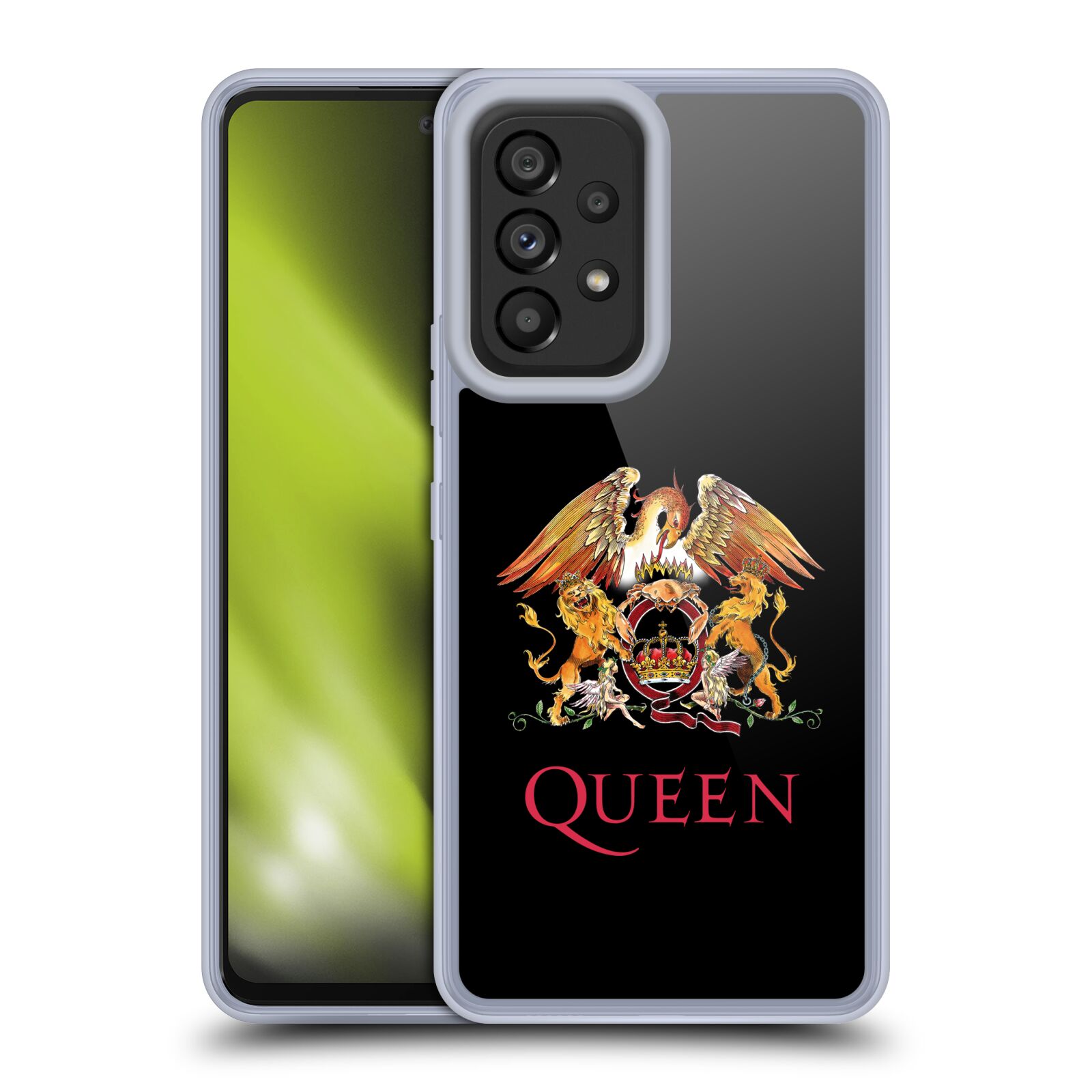 Silikonové pouzdro na mobil Samsung Galaxy A53 5G - Head Case - Queen - Logo (Silikonový kryt, obal, pouzdro na mobilní telefon Samsung Galaxy A53 5G s motivem Queen - Logo)