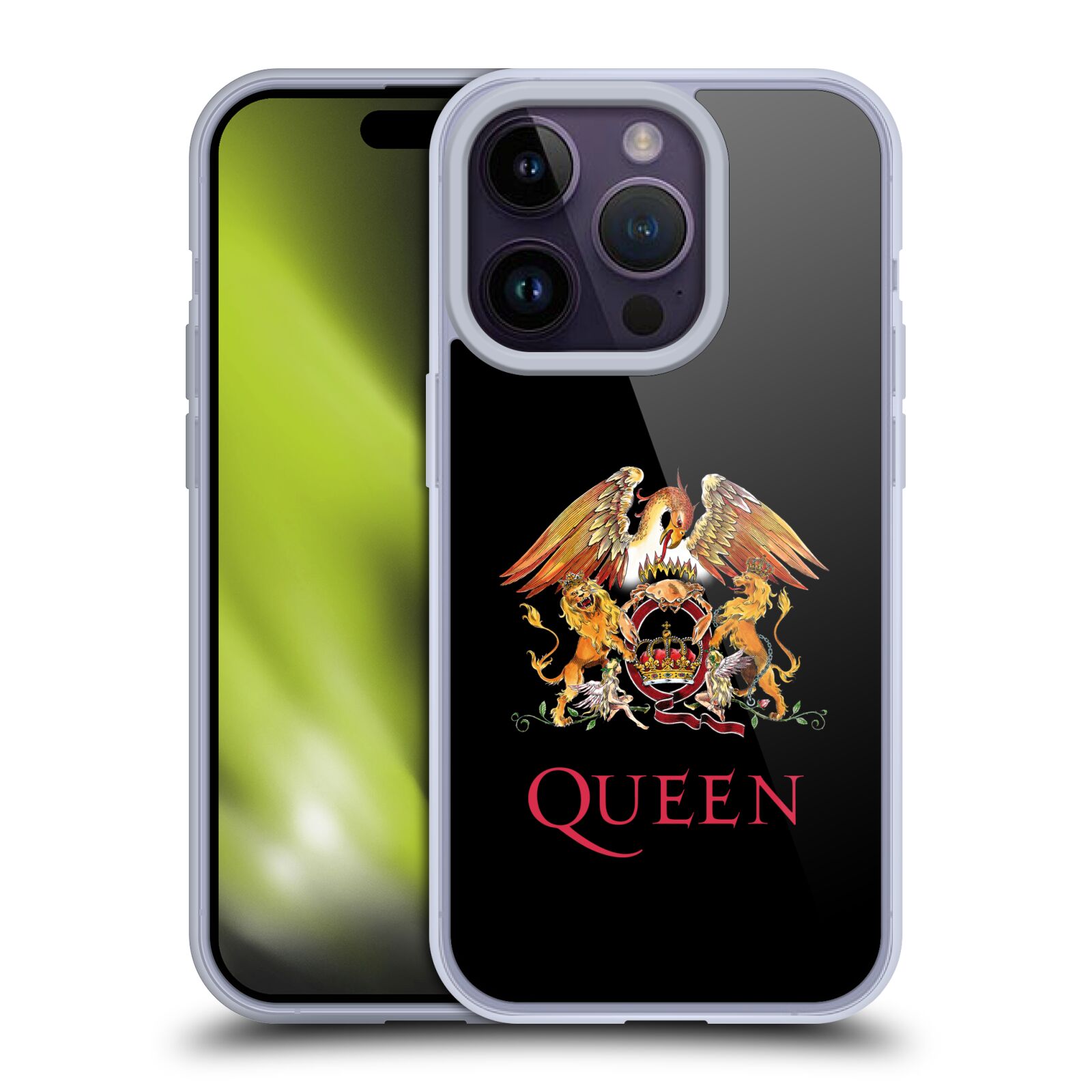 Silikonové pouzdro na mobil Apple iPhone 14 Pro - Head Case - Queen - Logo