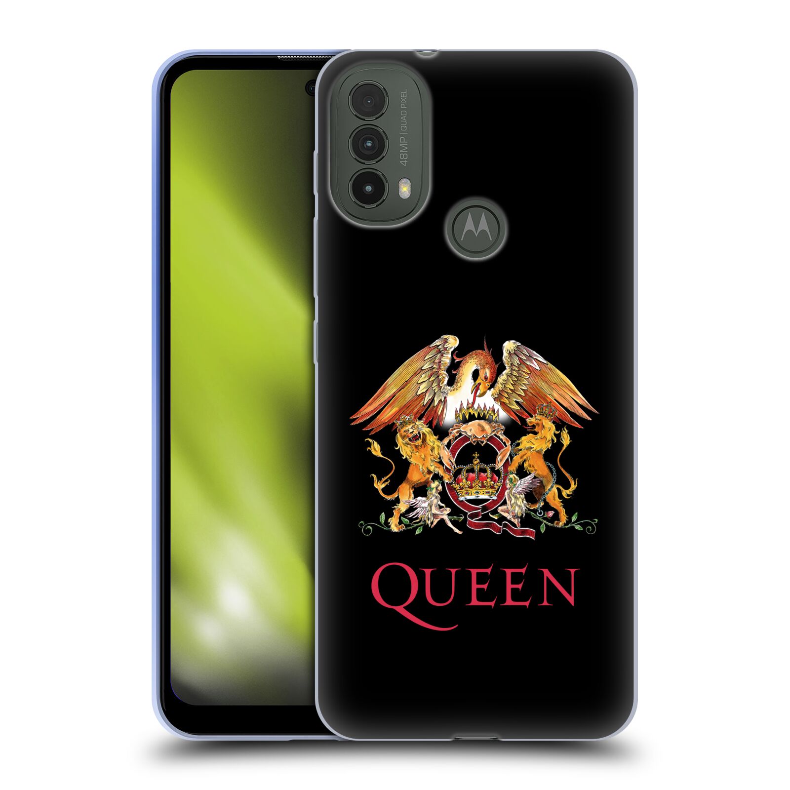 Silikonové pouzdro na mobil Motorola Moto E40 - Head Case - Queen - Logo