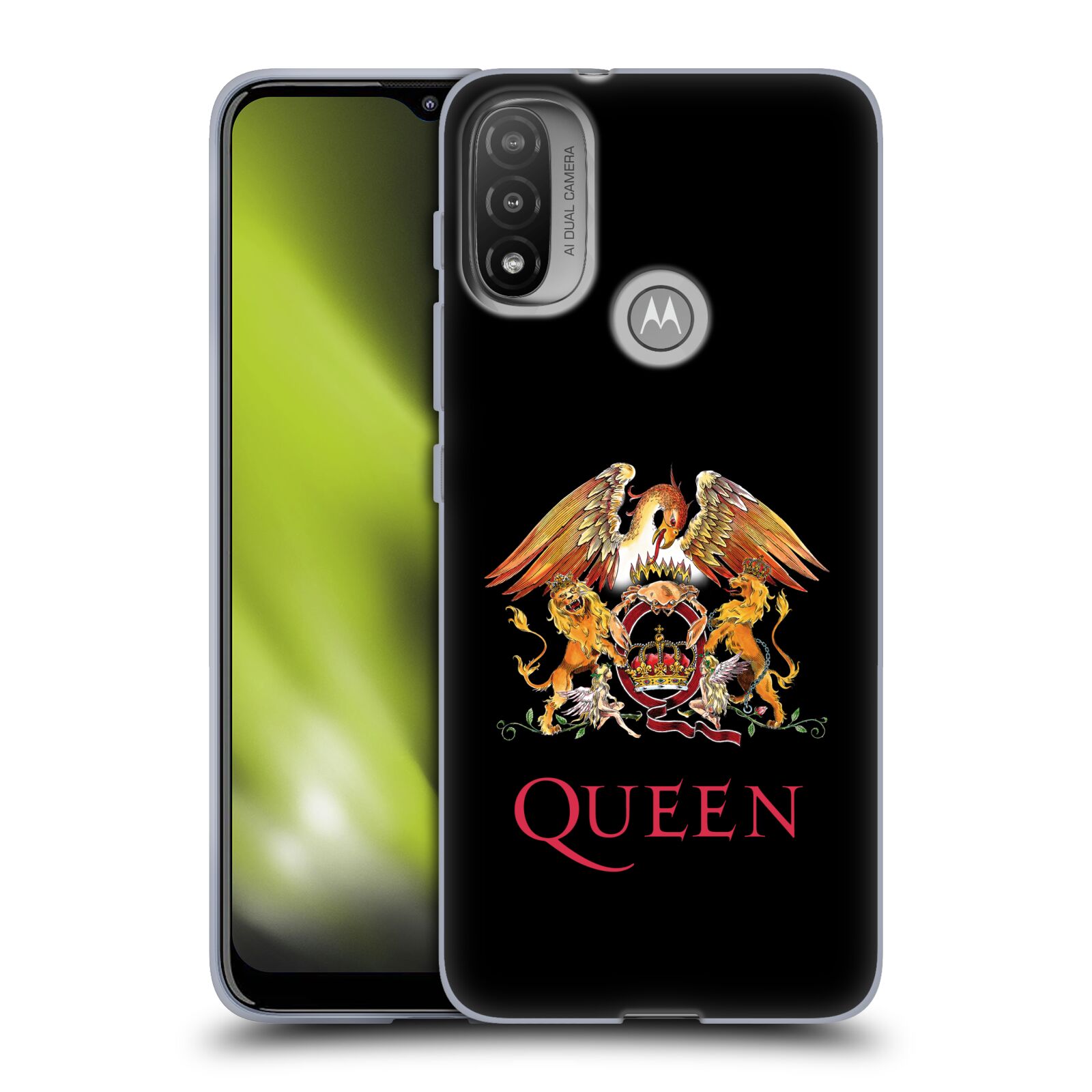 Silikonové pouzdro na mobil Motorola Moto E20 - Head Case - Queen - Logo