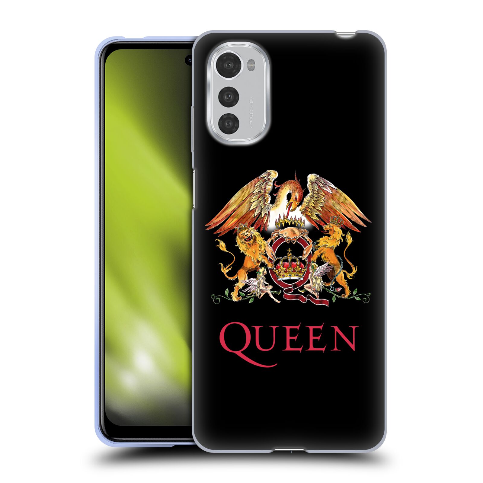 Silikonové pouzdro na mobil Motorola Moto E32 / E32s - Head Case - Queen - Logo