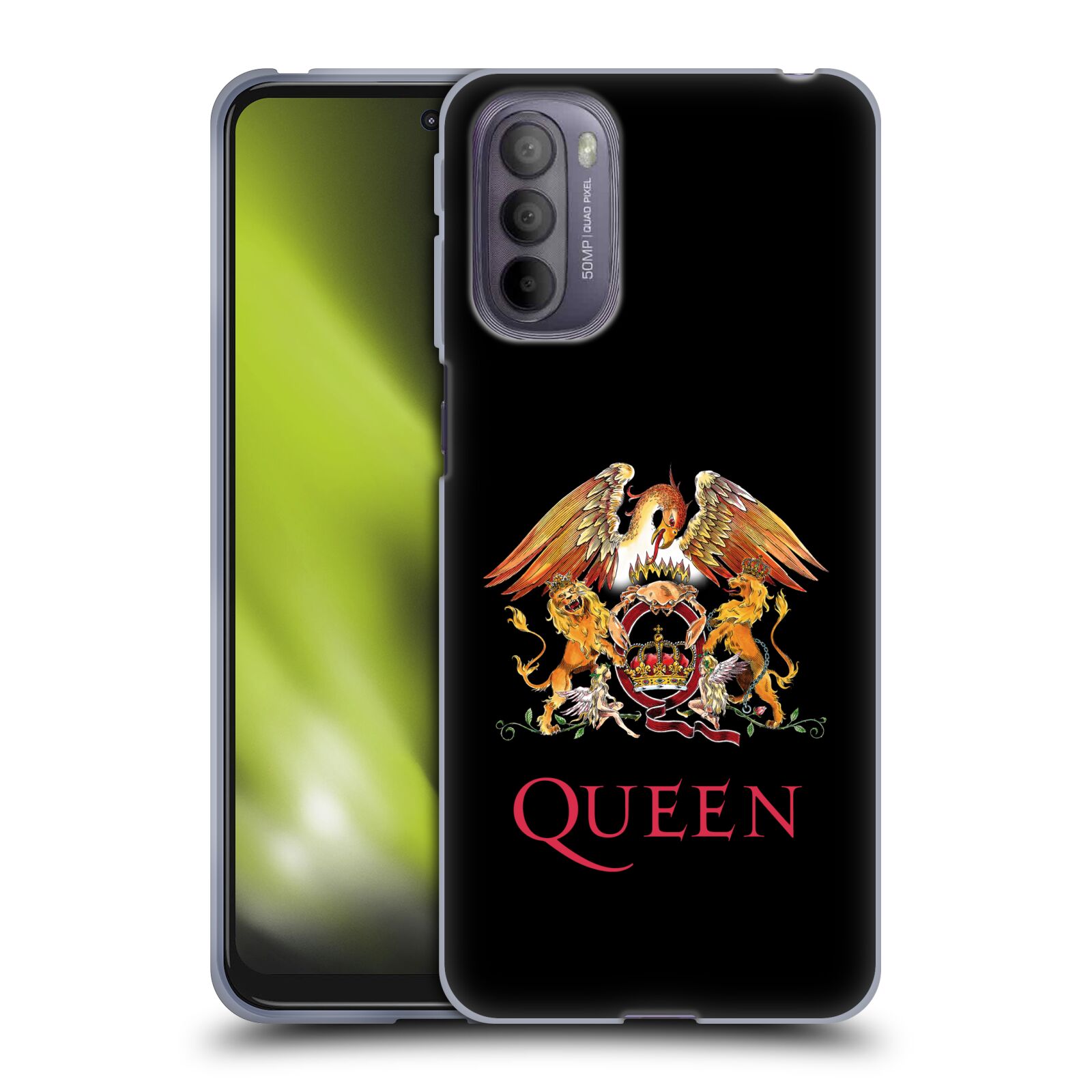 Silikonové pouzdro na mobil Motorola Moto G31 - Head Case - Queen - Logo