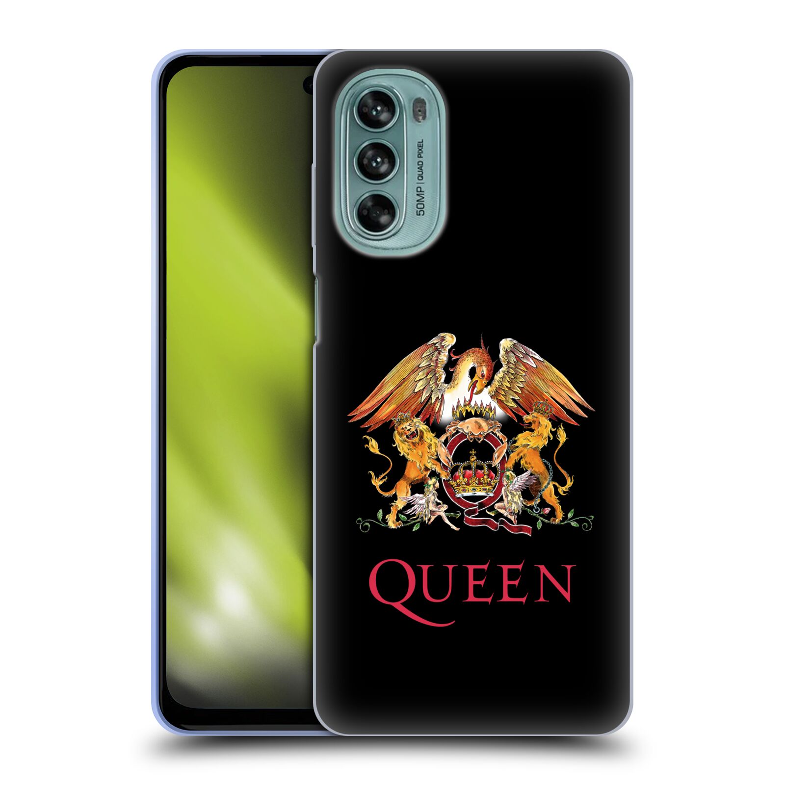 Silikonové pouzdro na mobil Motorola Moto G62 5G - Head Case - Queen - Logo
