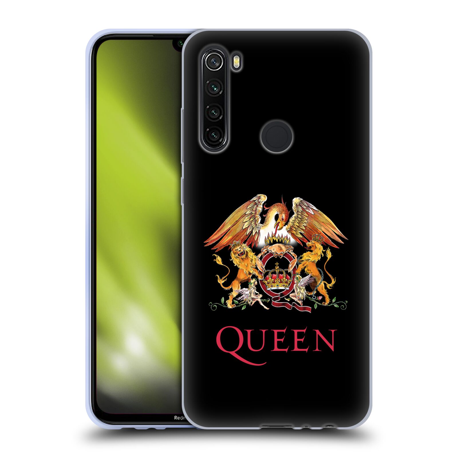 Silikonové pouzdro na mobil Xiaomi Redmi Note 8T - Head Case - Queen - Logo (Silikonový kryt, obal, pouzdro na mobilní telefon Xiaomi Redmi Note 8T s motivem Queen - Logo)