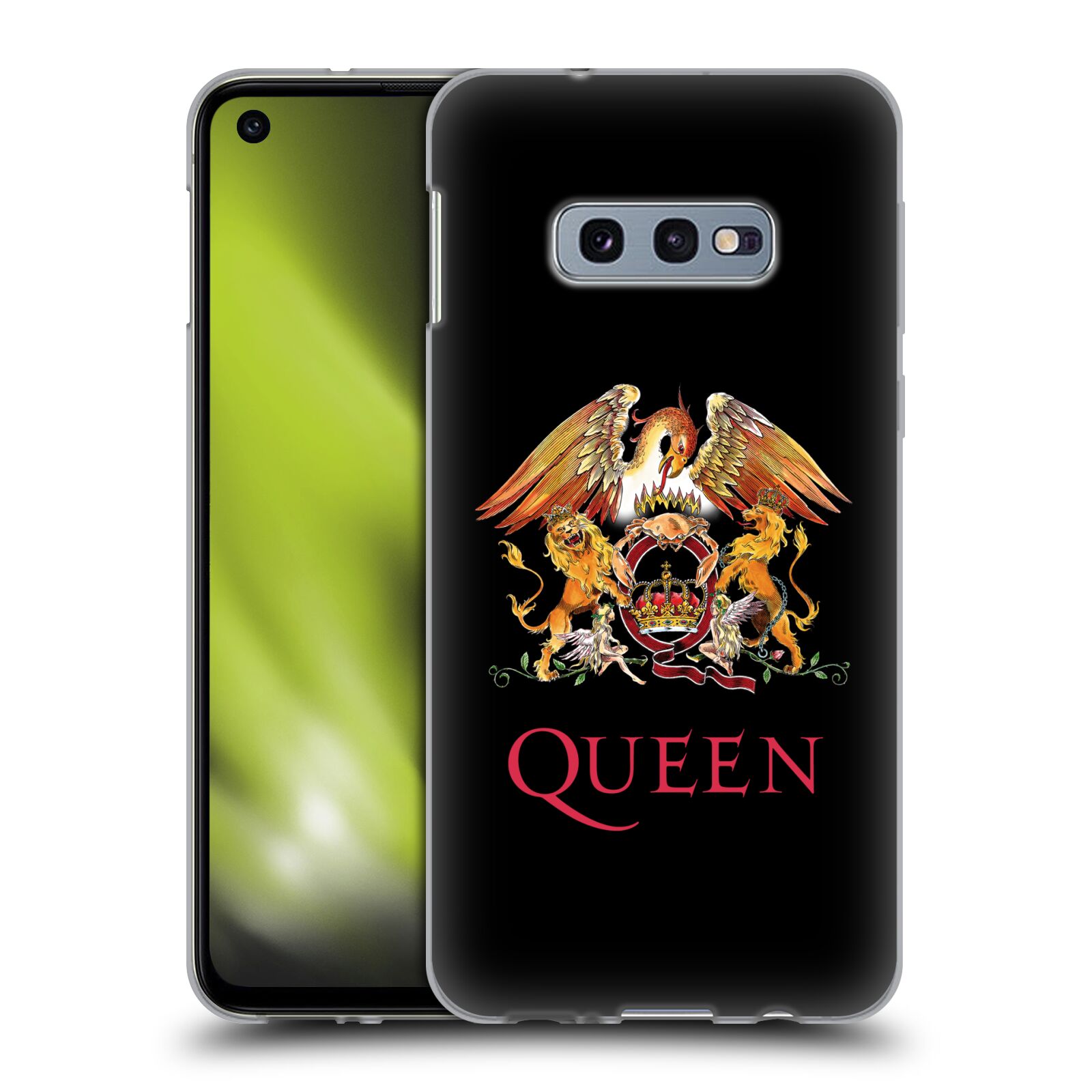 Silikonové pouzdro na mobil Samsung Galaxy S10e - Head Case - Queen - Logo (Silikonový kryt, obal, pouzdro na mobilní telefon Samsung Galaxy S10e SM-G970 s motivem Queen - Logo)