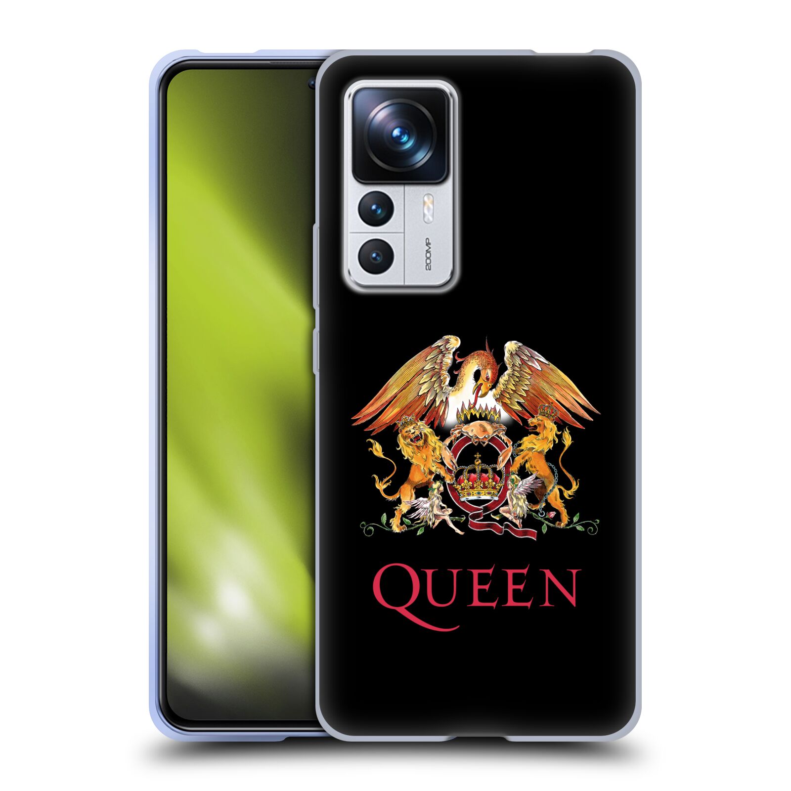 Silikonové pouzdro na mobil Xiaomi 12T / 12T Pro - Head Case - Queen - Logo (Silikonový kryt, obal, pouzdro na mobilní telefon Xiaomi 12T / 12T Pro s motivem Queen - Logo)