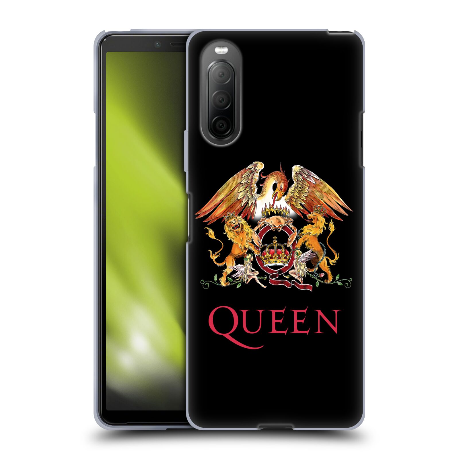 Silikonové pouzdro na mobil Sony Xperia 10 II - Head Case - Queen - Logo