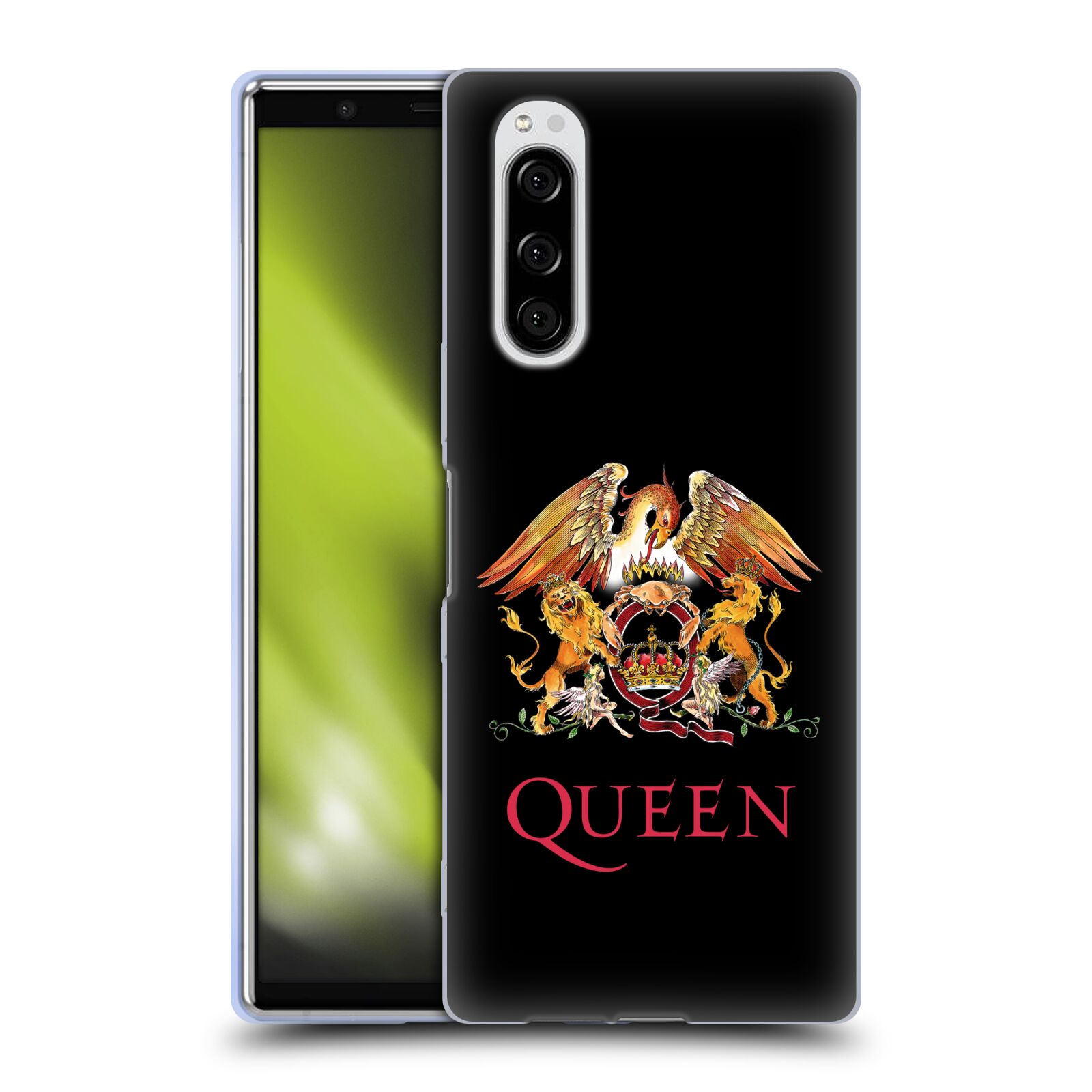 Silikonové pouzdro na mobil Sony Xperia 5 - Head Case - Queen - Logo