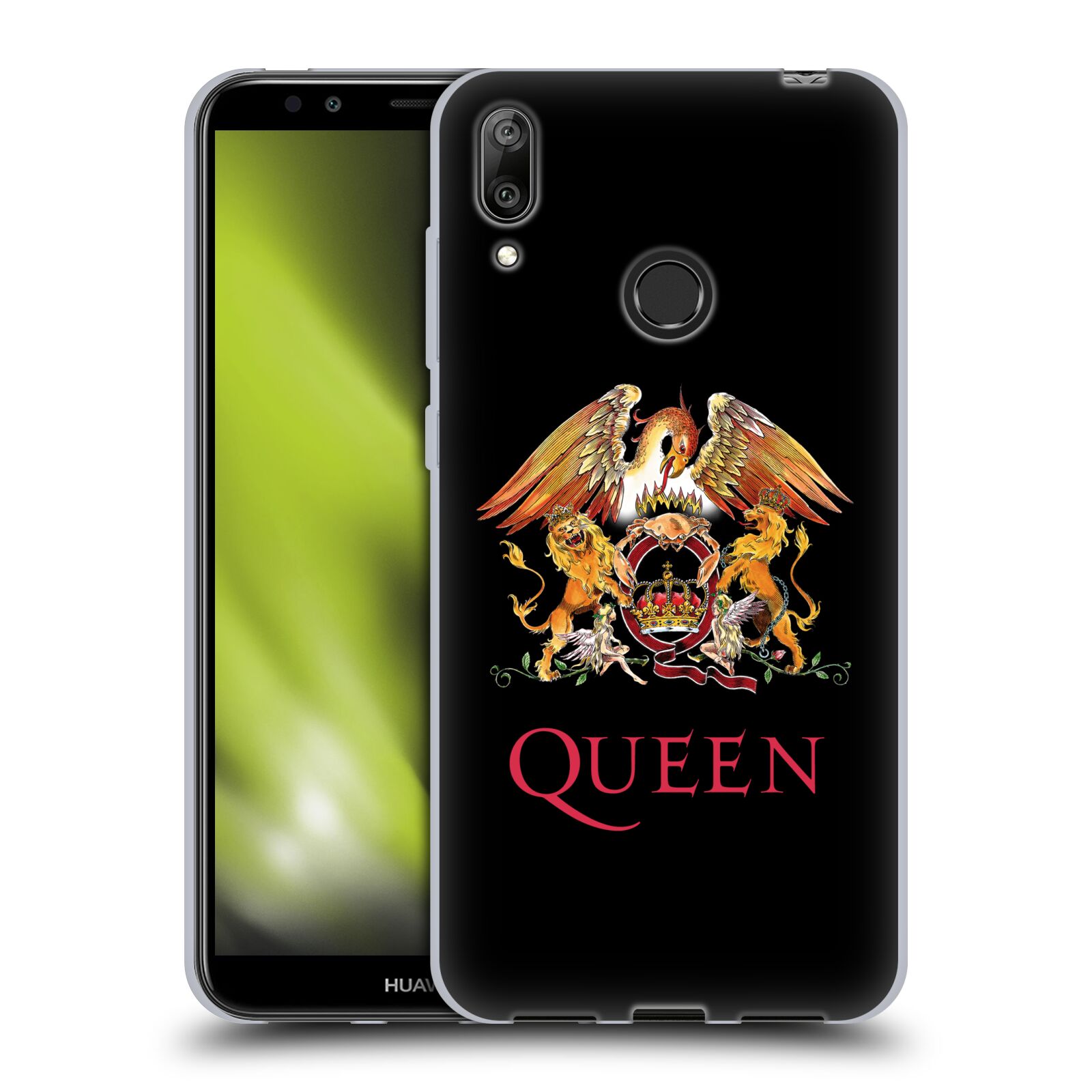 Silikonové pouzdro na mobil Huawei Y7 (2019) - Head Case - Queen - Logo