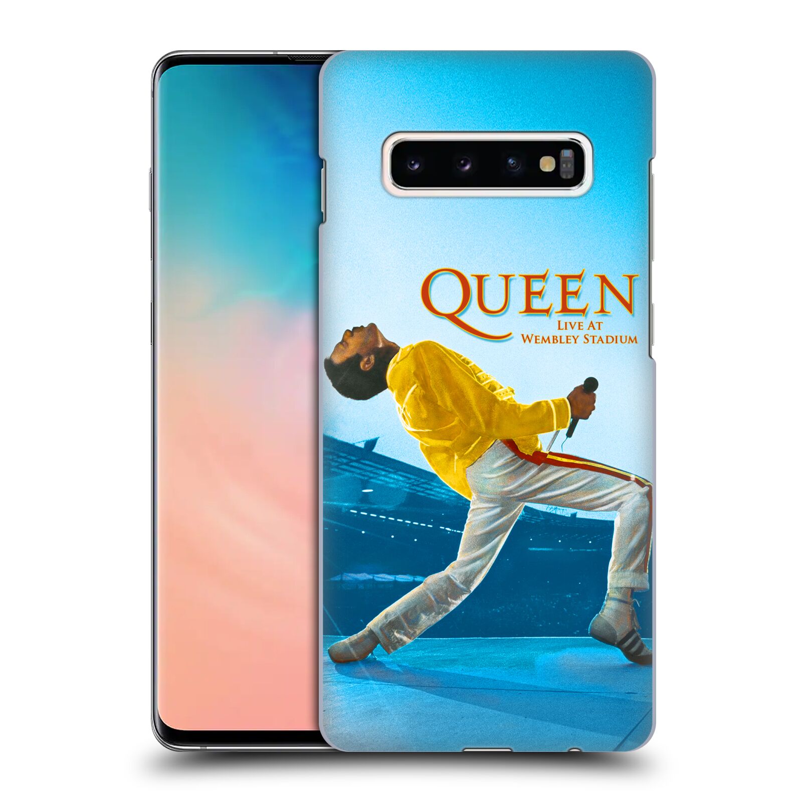 Plastové pouzdro na mobil Samsung Galaxy S10 Plus - Head Case - Queen - Freddie Mercury
