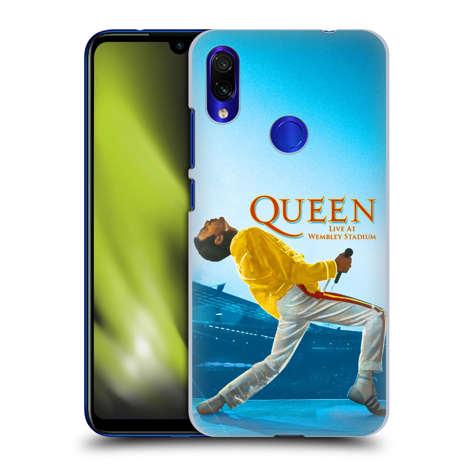Plastové pouzdro na mobil Xiaomi Redmi Note 7 - Head Case - Queen - Freddie Mercury (Plastový kryt, pouzdro, obal na mobilní telefon Xiaomi Redmi Note 7 / Xiaomi Redmi Note 7 Pro s motivem Queen - Freddie Mercury)