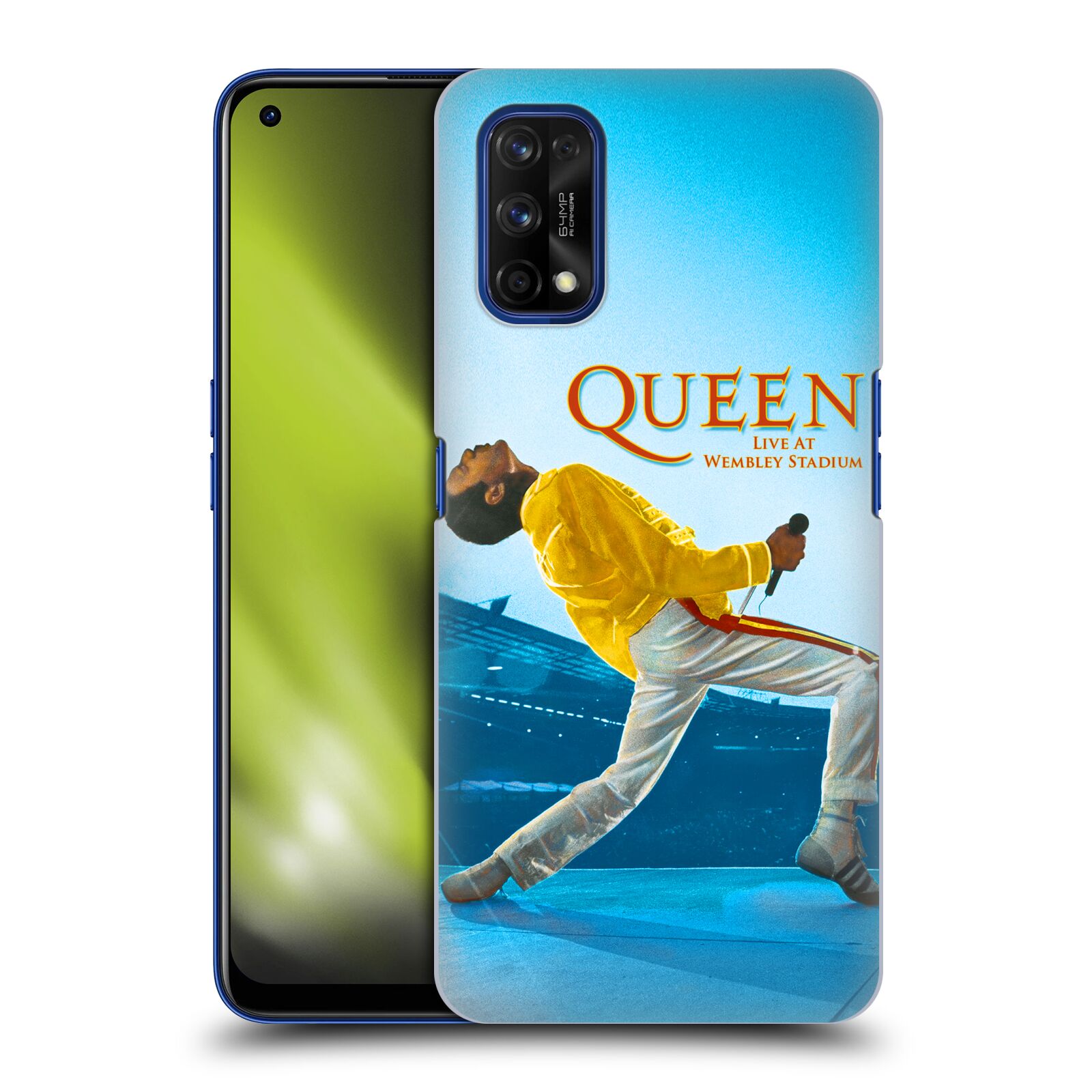 Plastové pouzdro na mobil Realme 7 Pro - Head Case - Queen - Freddie Mercury