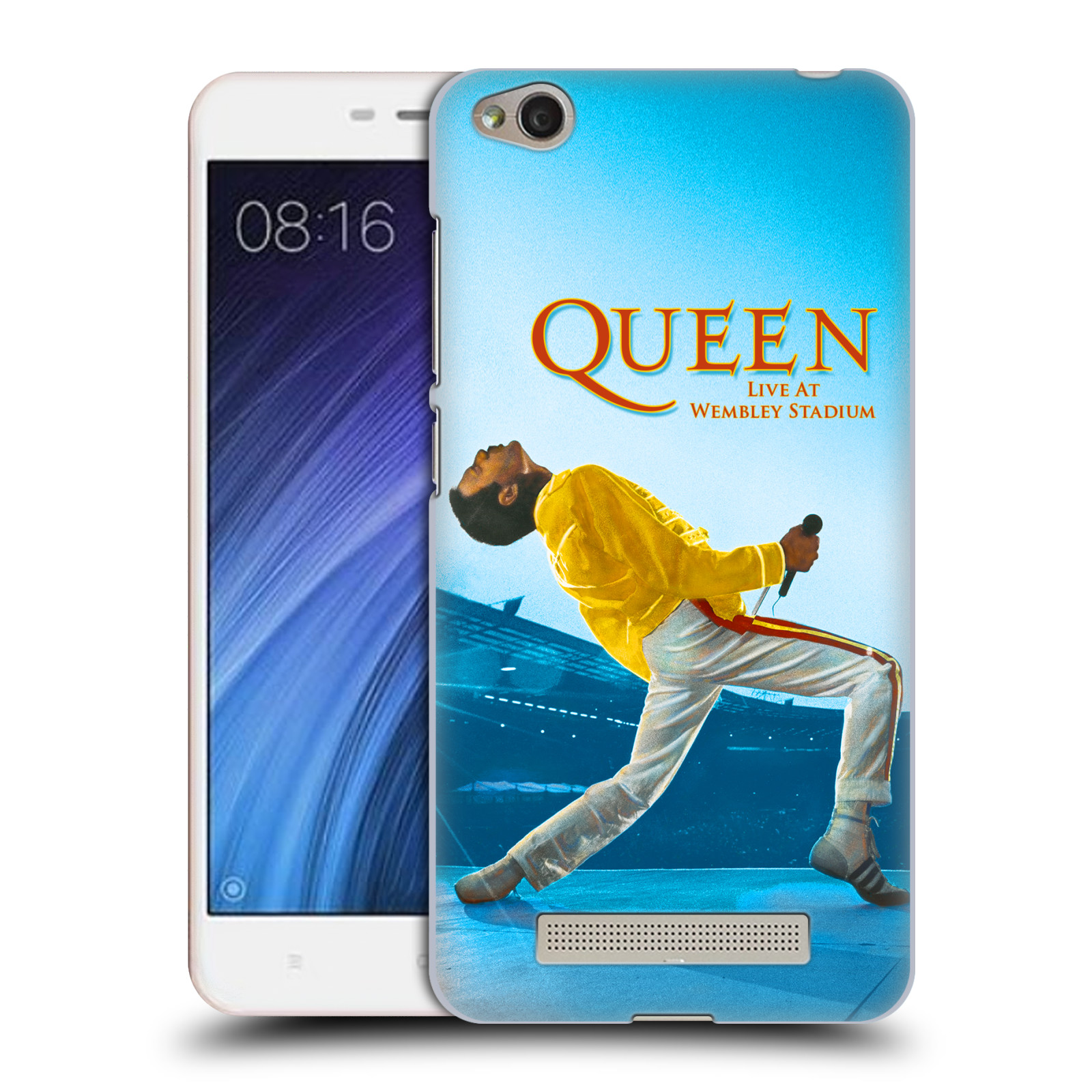 Plastové pouzdro na mobil Xiaomi Redmi 4A HEAD CASE Queen - Freddie Mercury (Plastový kryt či obal na mobilní telefon licencovaným motivem Queen pro Xiaomi Redmi 4A)
