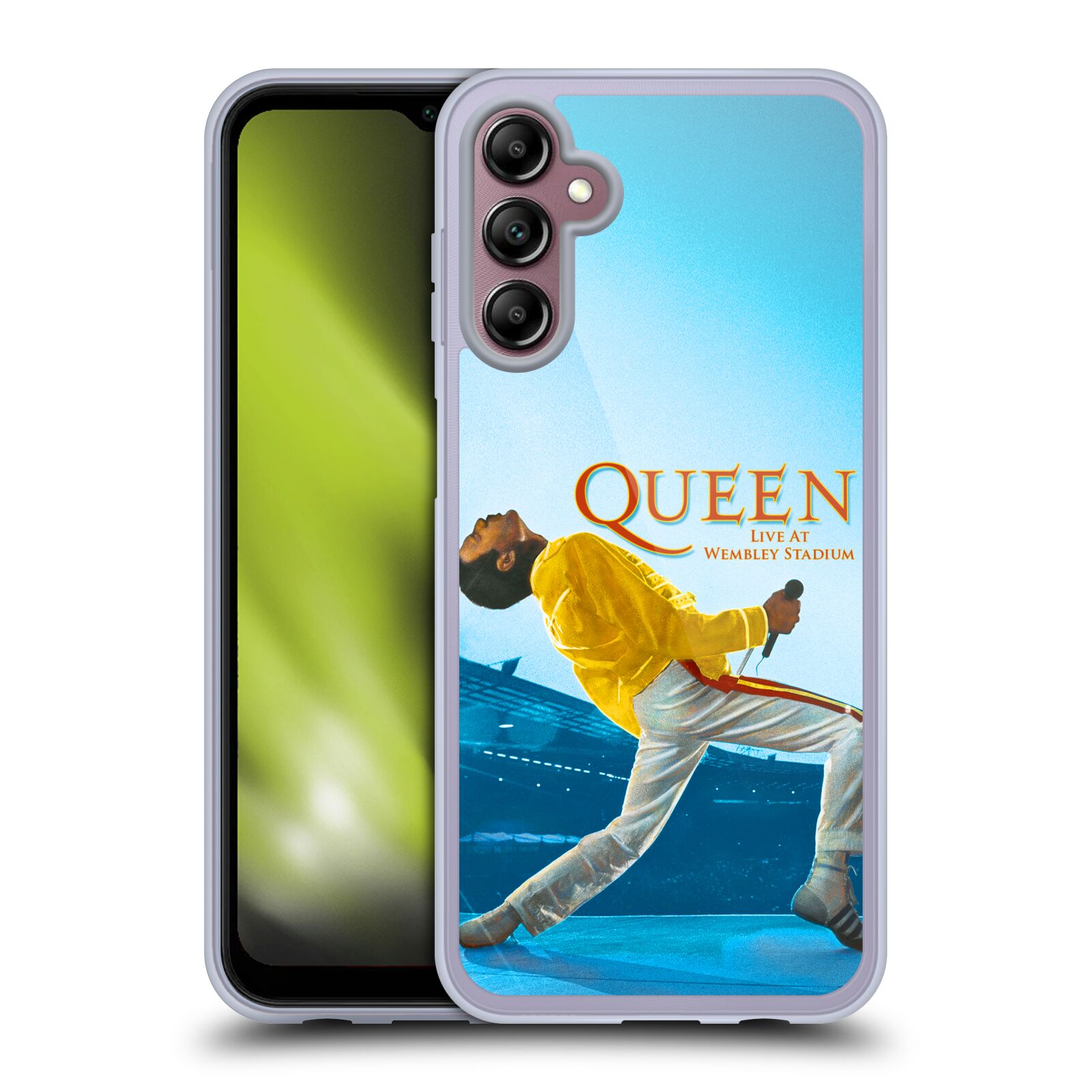 Silikonové pouzdro na mobil Samsung Galaxy A14 5G / LTE - Head Case - Queen - Freddie Mercury (Silikonový kryt, obal, pouzdro na mobilní telefon Samsung Galaxy A14 5G / LTE s motivem Queen - Freddie Mercury)