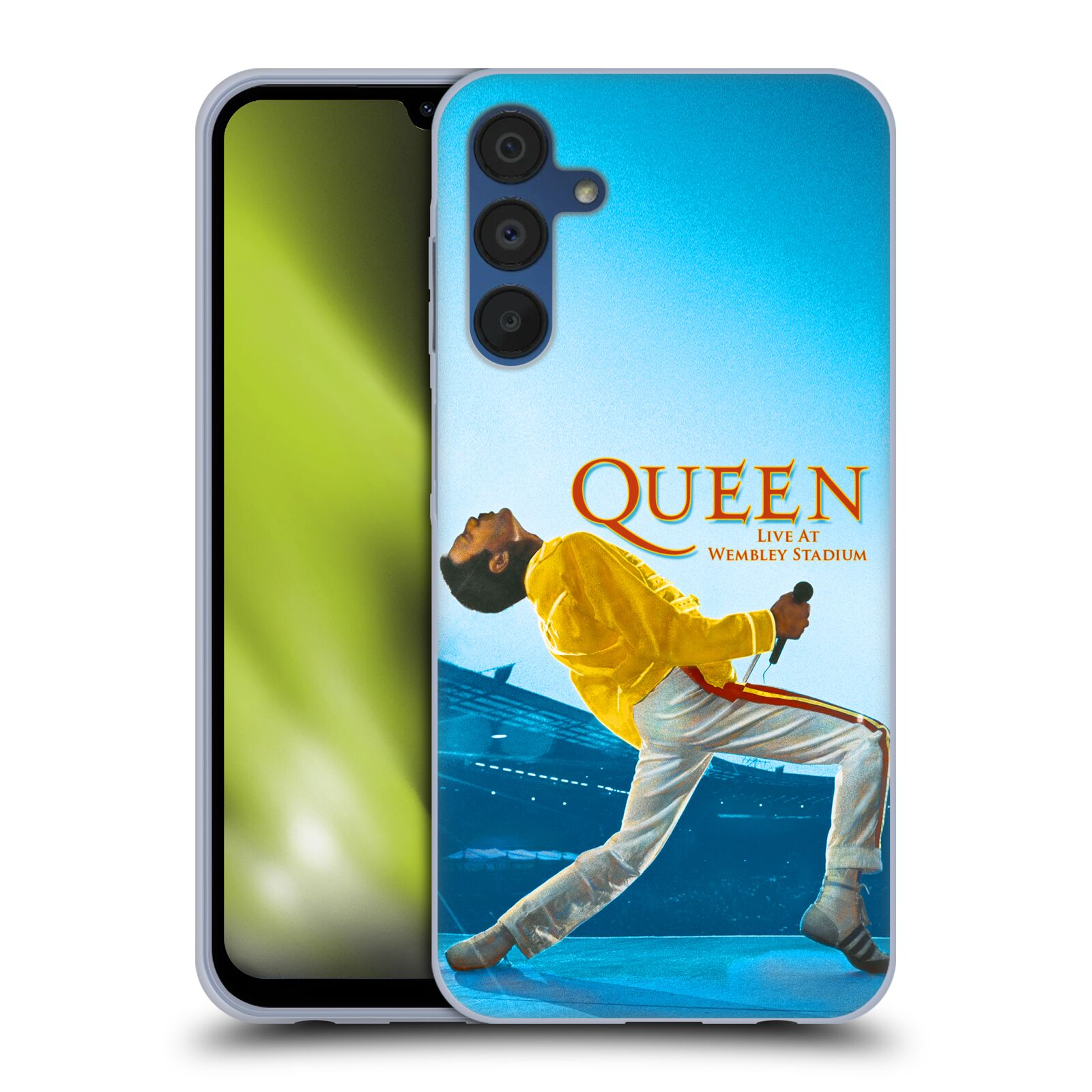 Silikonové pouzdro na mobil Samsung Galaxy A15 / A15 5G - Head Case - Queen - Freddie Mercury (Silikonový kryt, obal, pouzdro na mobilní telefon Samsung Galaxy A15 / A15 5G s motivem Queen - Freddie Mercury)