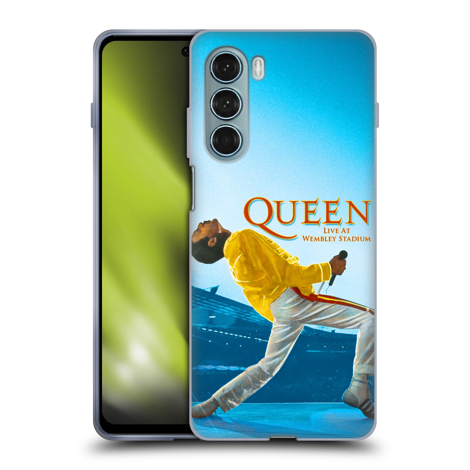 Silikonové pouzdro na mobil Motorola Moto G200 5G - Head Case - Queen - Freddie Mercury