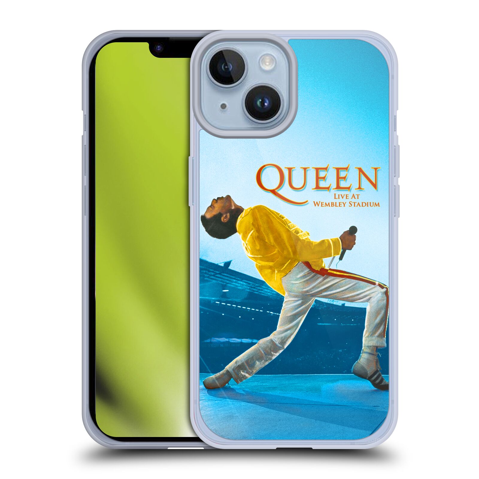 Silikonové pouzdro na mobil Apple iPhone 14 - Head Case - Queen - Freddie Mercury