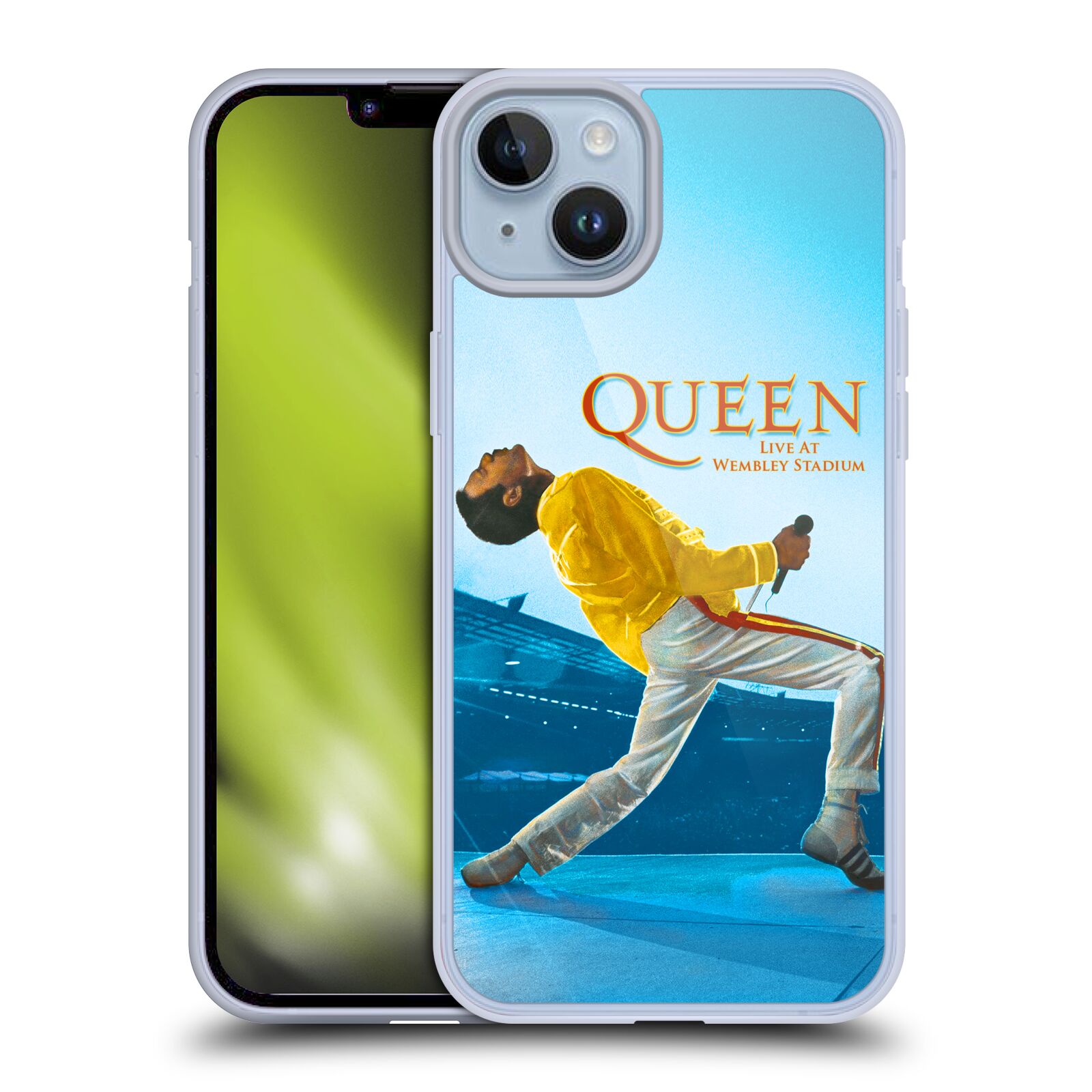 Silikonové pouzdro na mobil Apple iPhone 14 Plus - Head Case - Queen - Freddie Mercury
