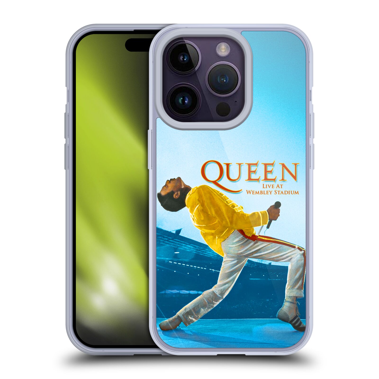 Silikonové pouzdro na mobil Apple iPhone 14 Pro - Head Case - Queen - Freddie Mercury