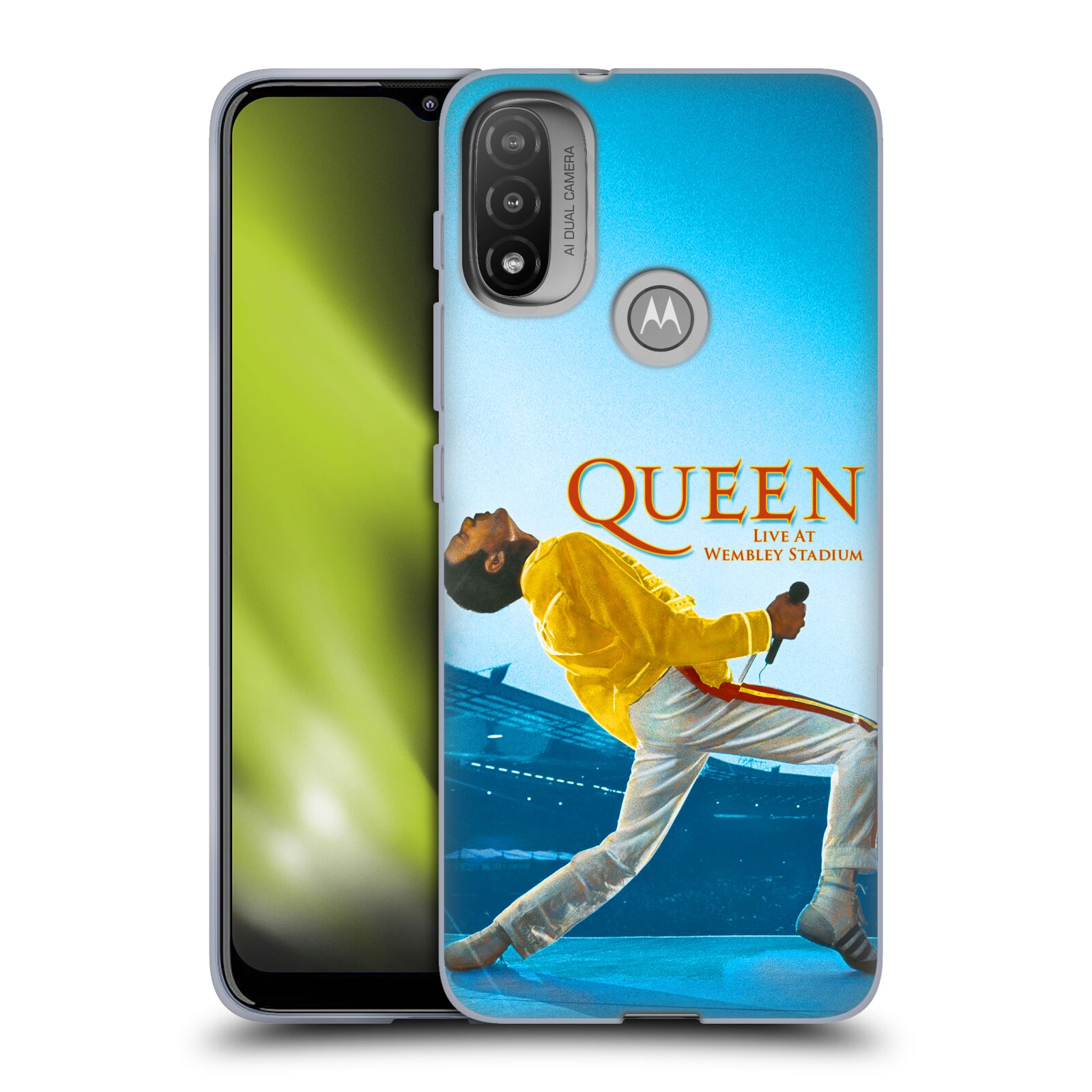 Silikonové pouzdro na mobil Motorola Moto E20 - Head Case - Queen - Freddie Mercury